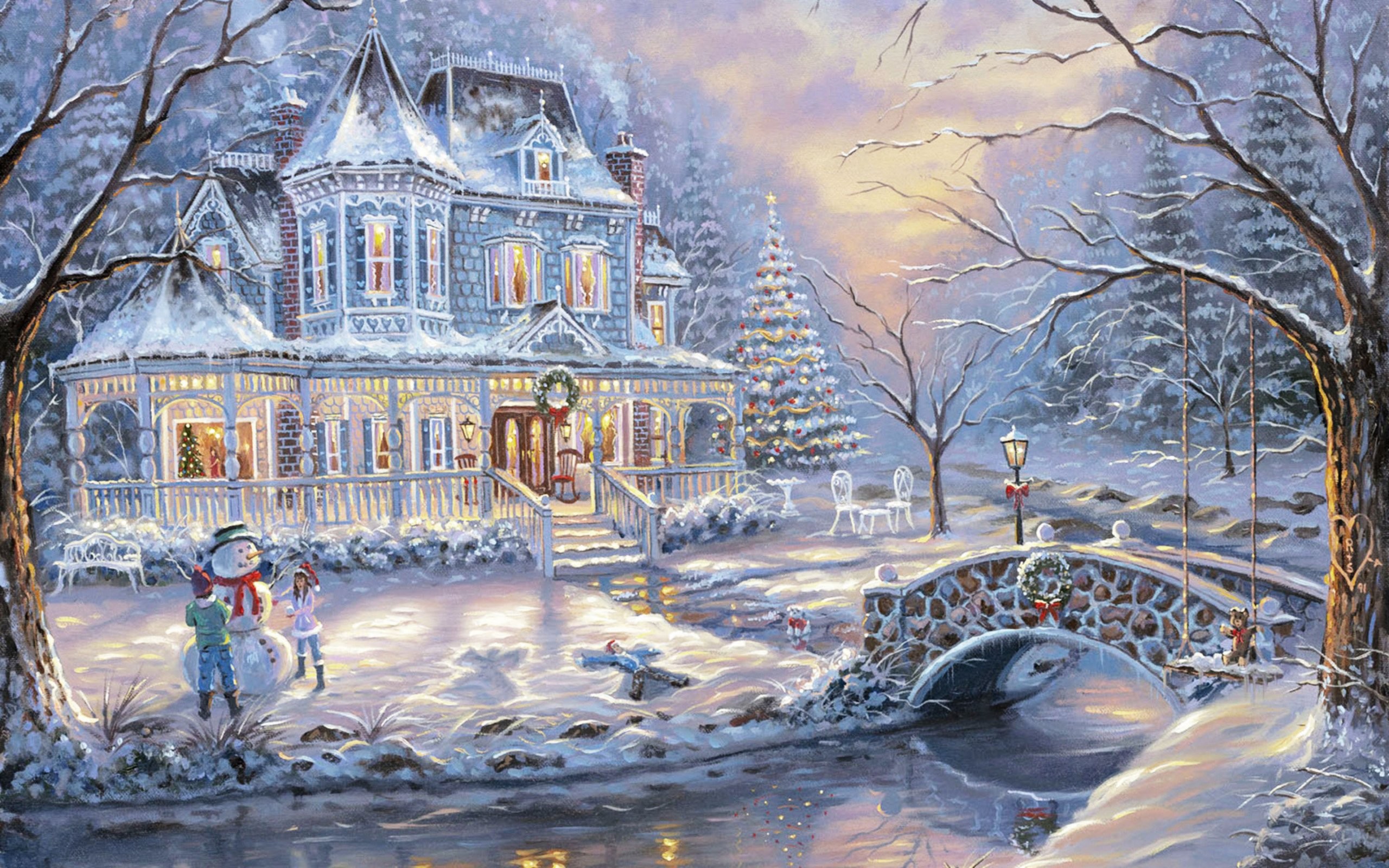 2560x1600 Christmas images Victorian Christmas HD wallpaper and background .