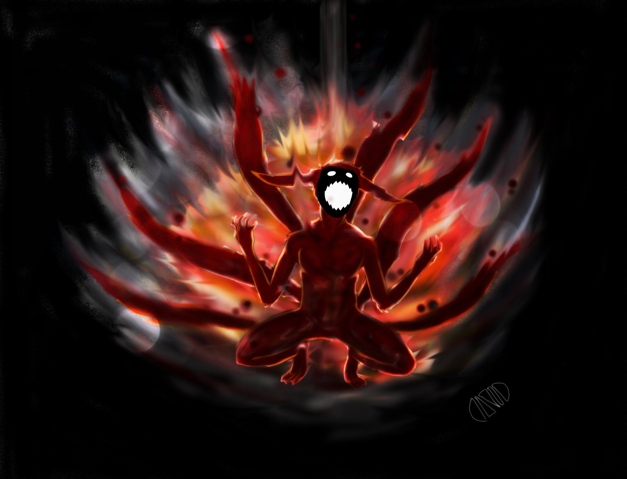 Naruto Nine Tailed Fox Wallpapers  Wallpaper Cave