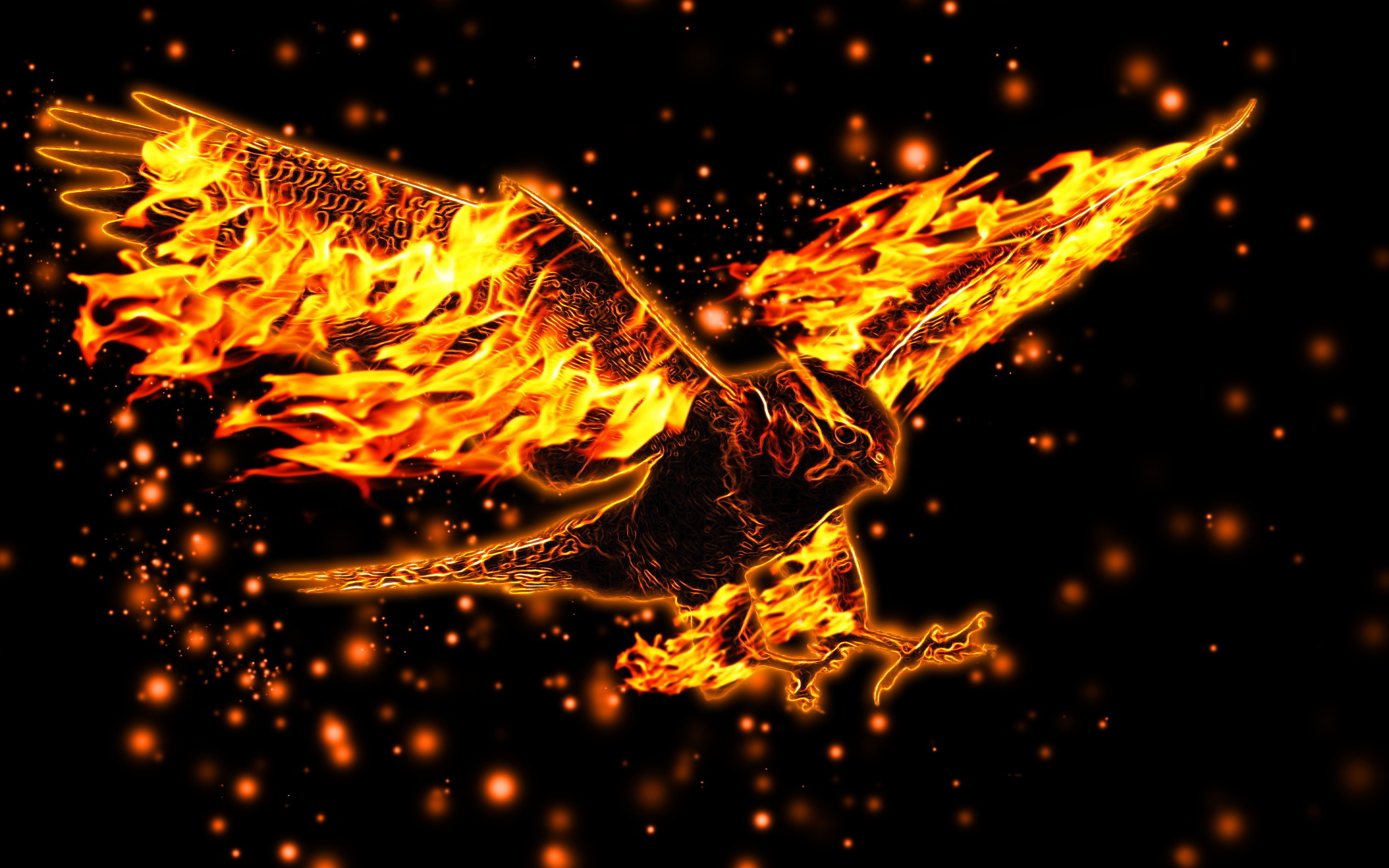 2880x1800 Awesome Fire Wallpaper 