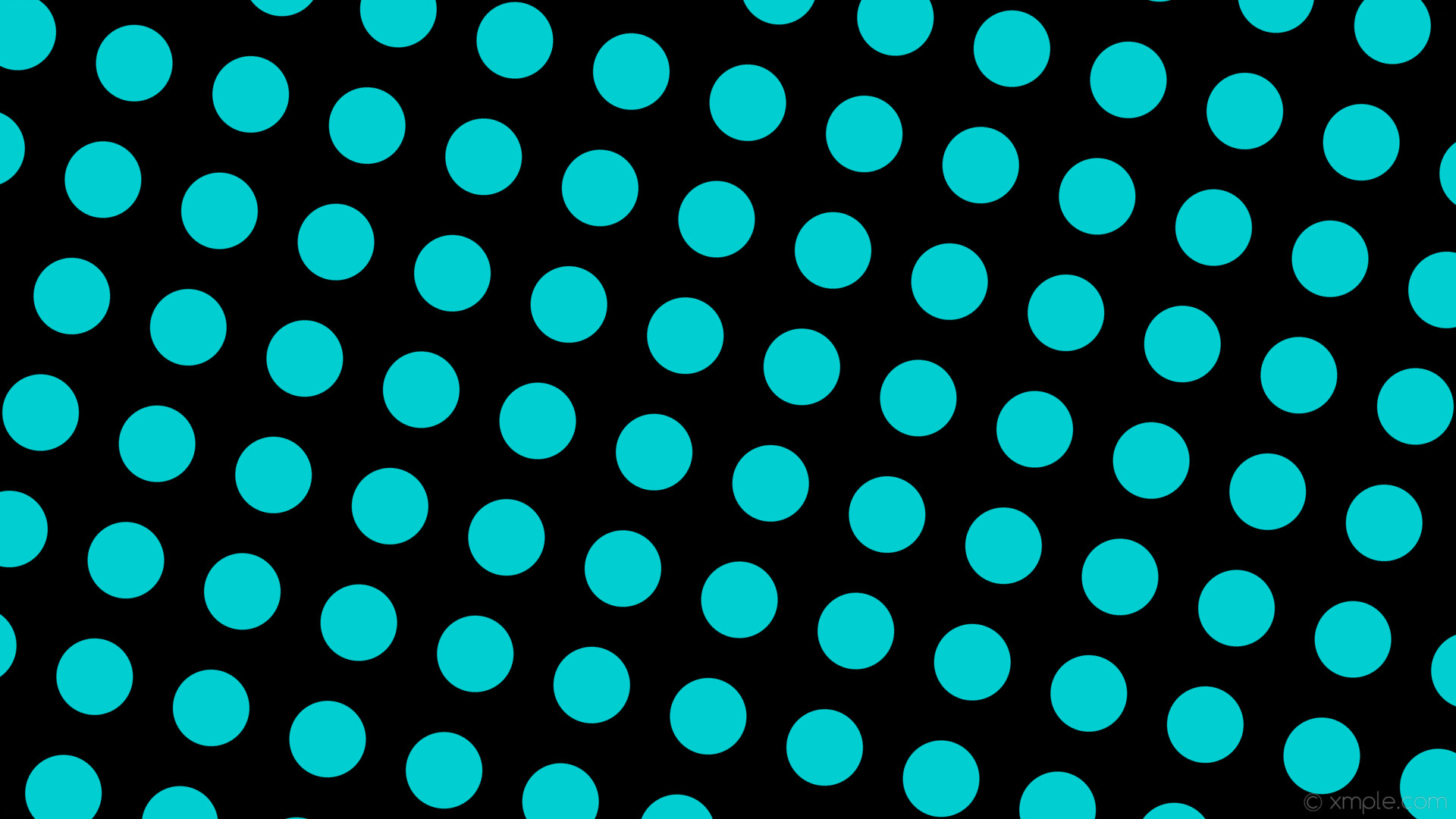 1920x1080 wallpaper dots blue spots polka black dark turquoise #000000 #00ced1 165Â°  101px 159px