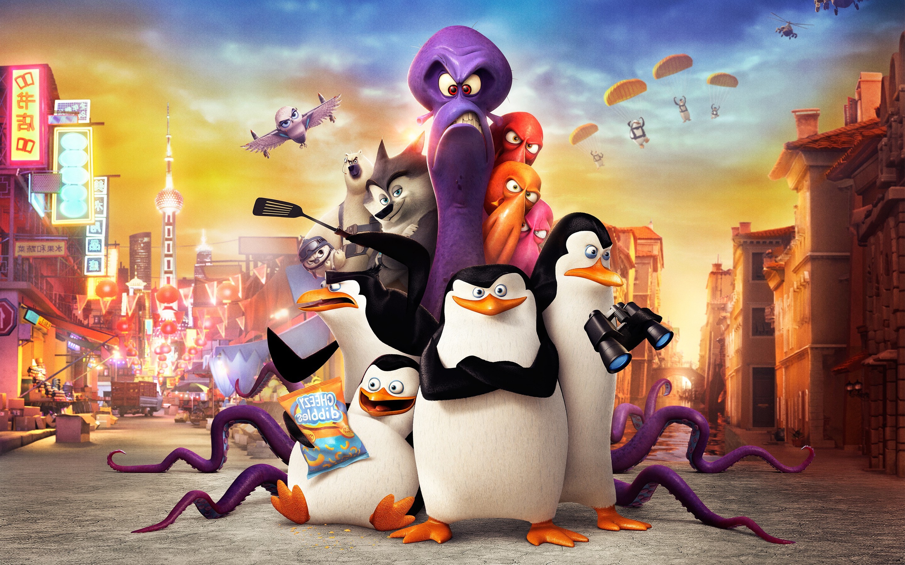 2880x1800 Penguins Of Madagascar Movie