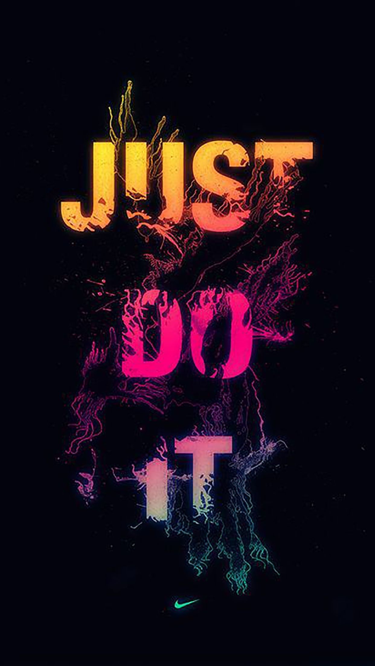 1242x2208 Inspirational Wallpapers Hd, Just Do It Wallpapers, Cute Wallpapers, Nike  Wallpaper Iphone,