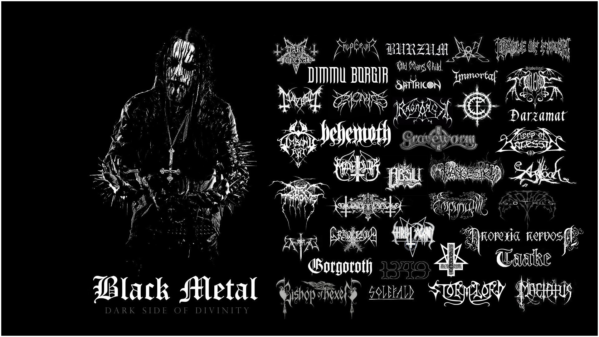 1920x1080  Black metal wallpaper - 695033