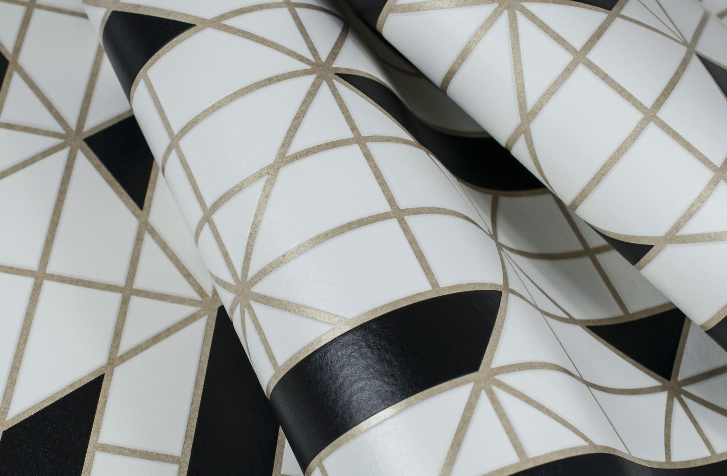 2340x1535 Buy Linear Black & White Wallpaper from Kelly Hoppen London!