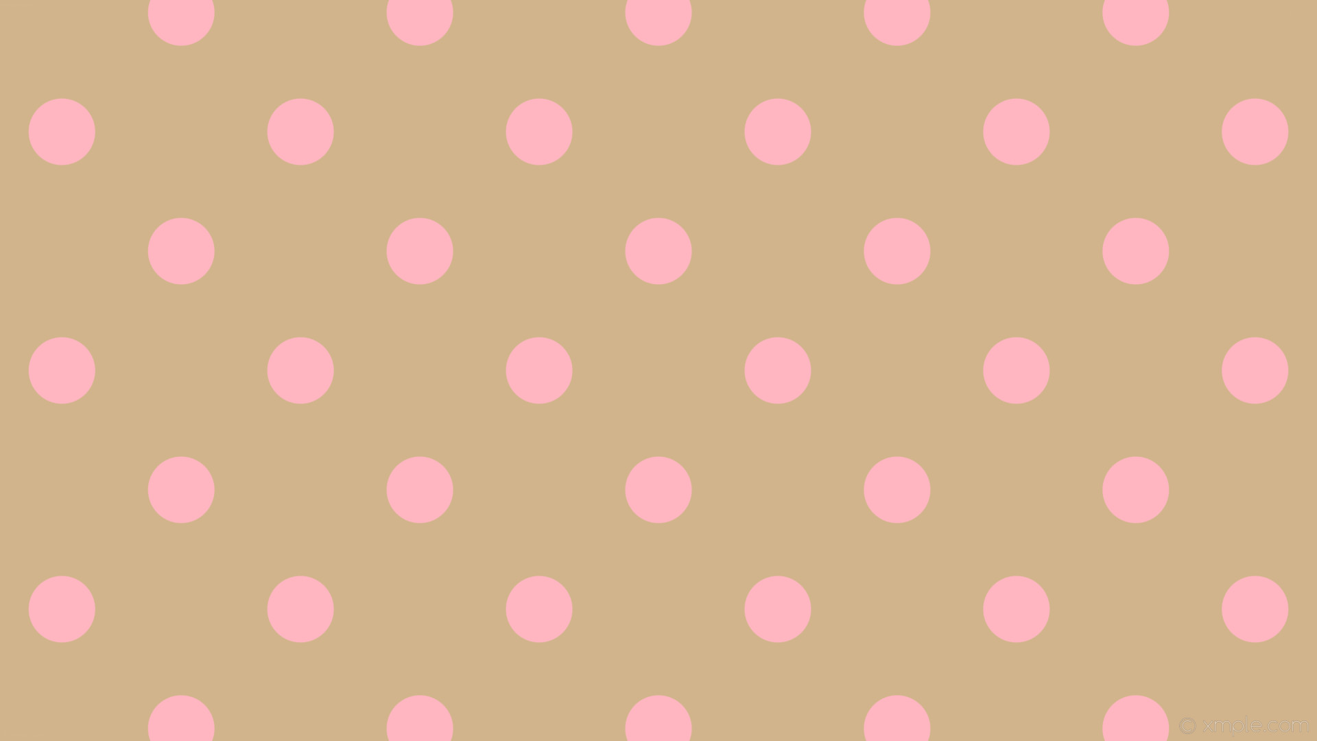 1920x1080 wallpaper pink dots brown polka spots tan light pink #d2b48c #ffb6c1 315Â°  97px