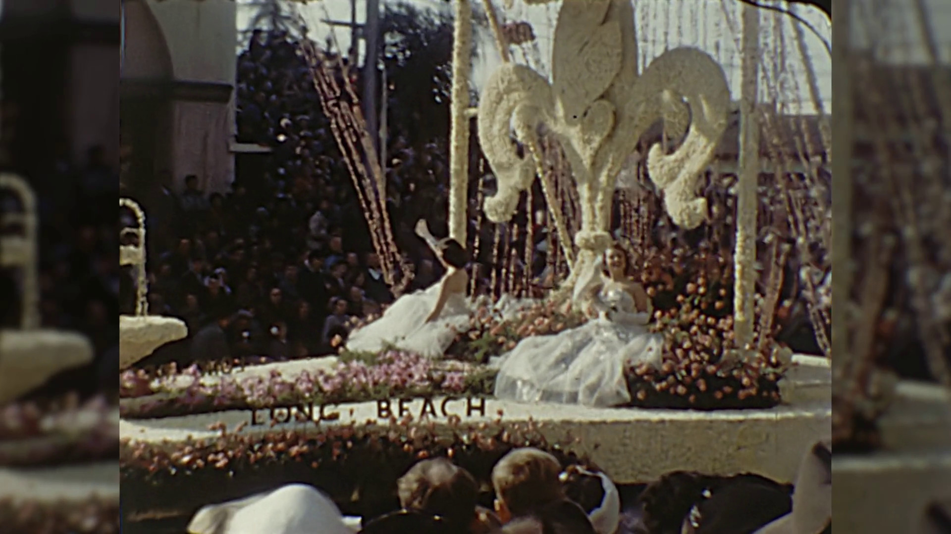 1920x1080 Long Beach California Float Rose Parade Pasadena Vintage Film Home Movie  10303 Stock Video Footage - VideoBlocks