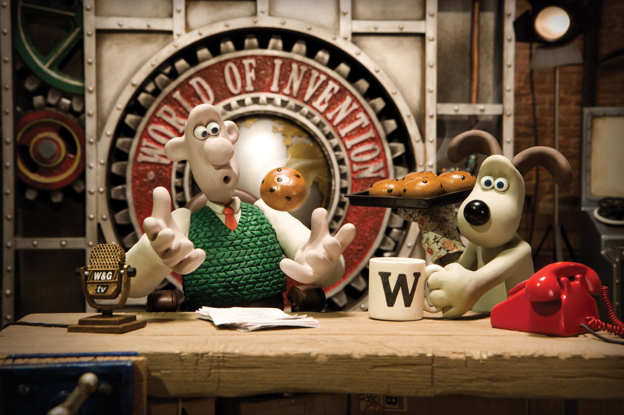 2000x1333 Wallace & Gromit's World of Invention TV Show