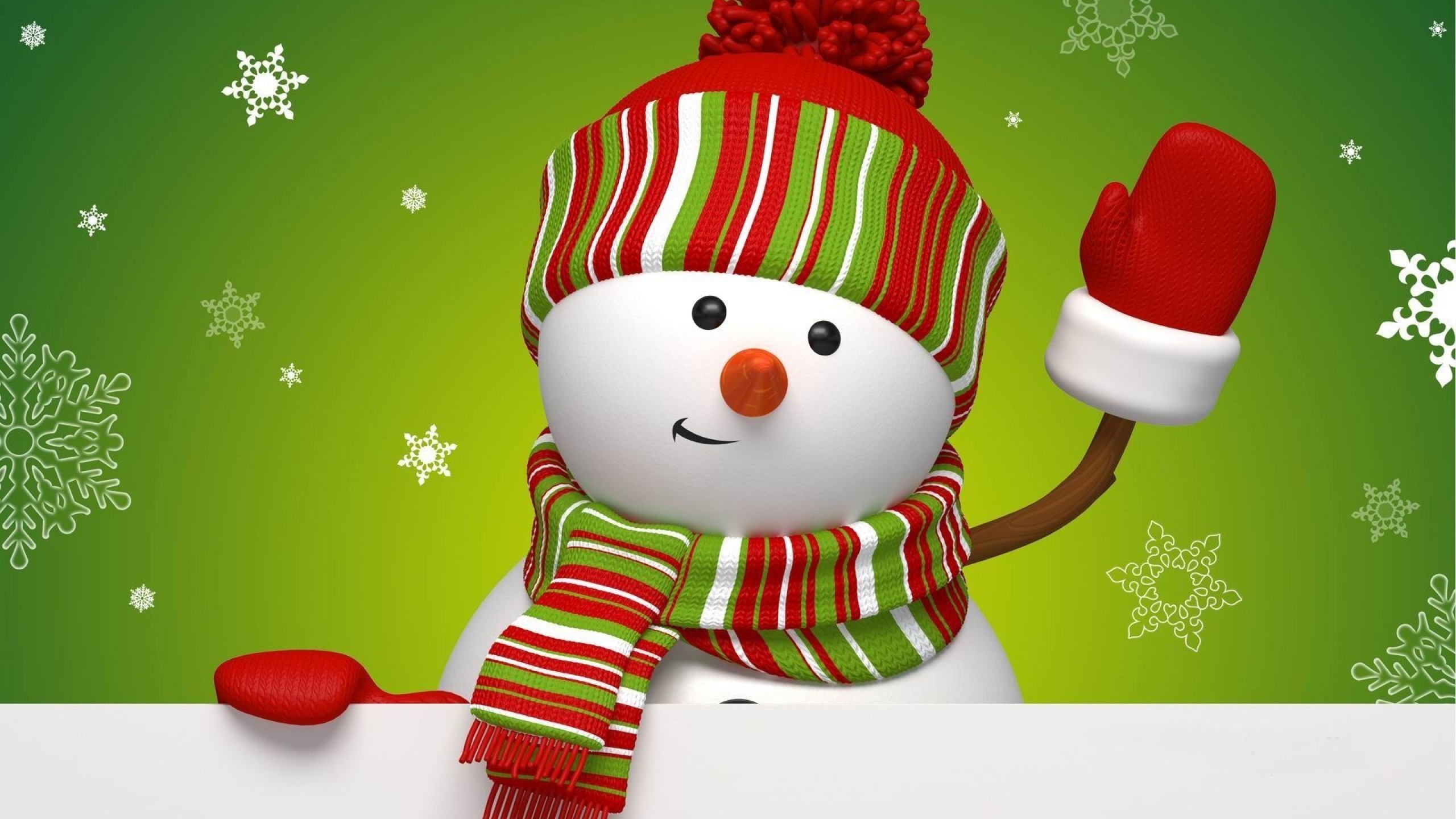 2560x1440 Top 10 Christmas and Holidays Vector Windows Wallpapers