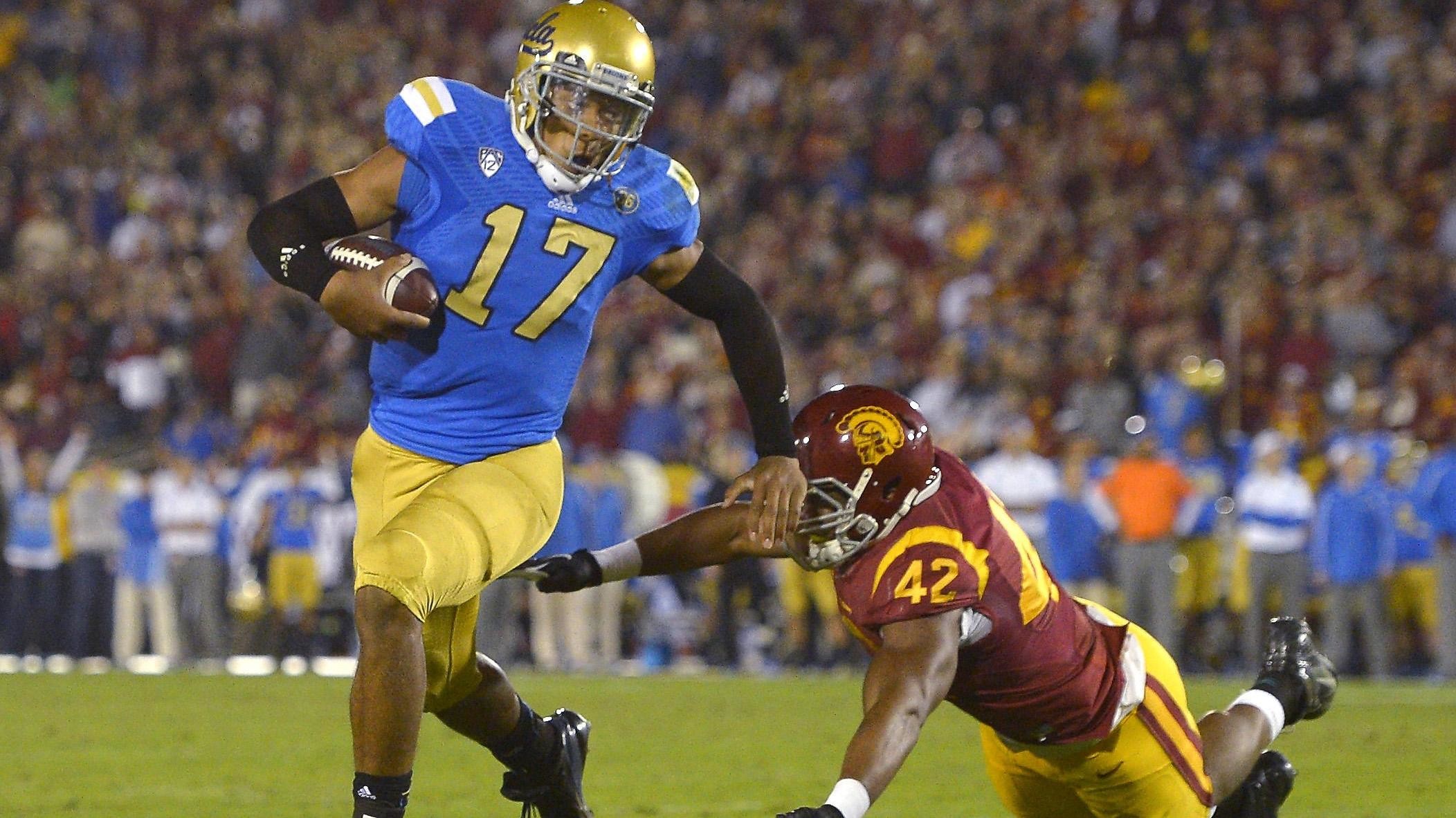 Американское видео. UCLA Bruins. Студенческий футбол в США. UCLA Football. UCLA 2018.