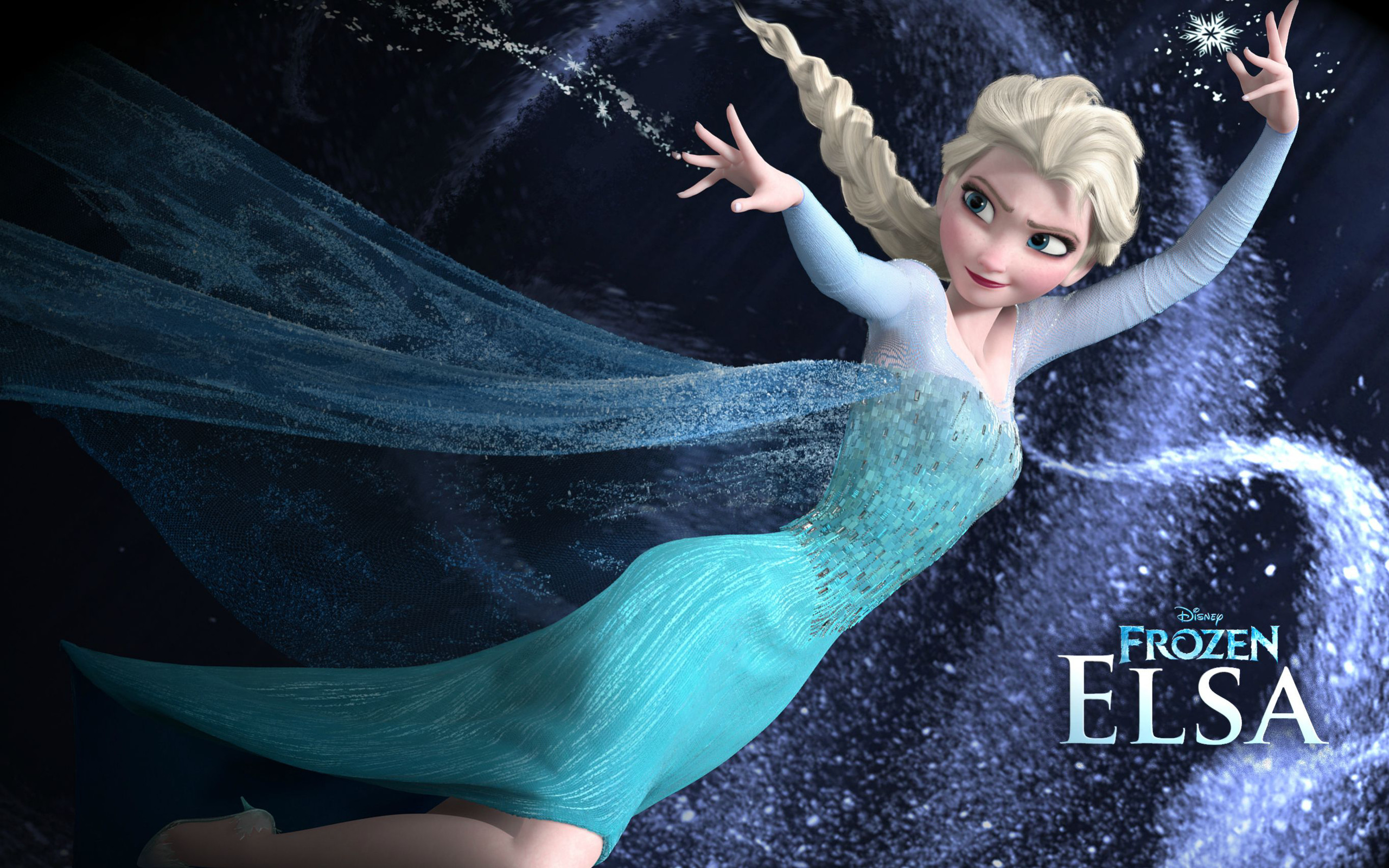 2560x1600 Filme - Die EiskÃ¶nigin – VÃ¶llig unverfroren Elsa (Frozen) Frozen (Movie)  Snow