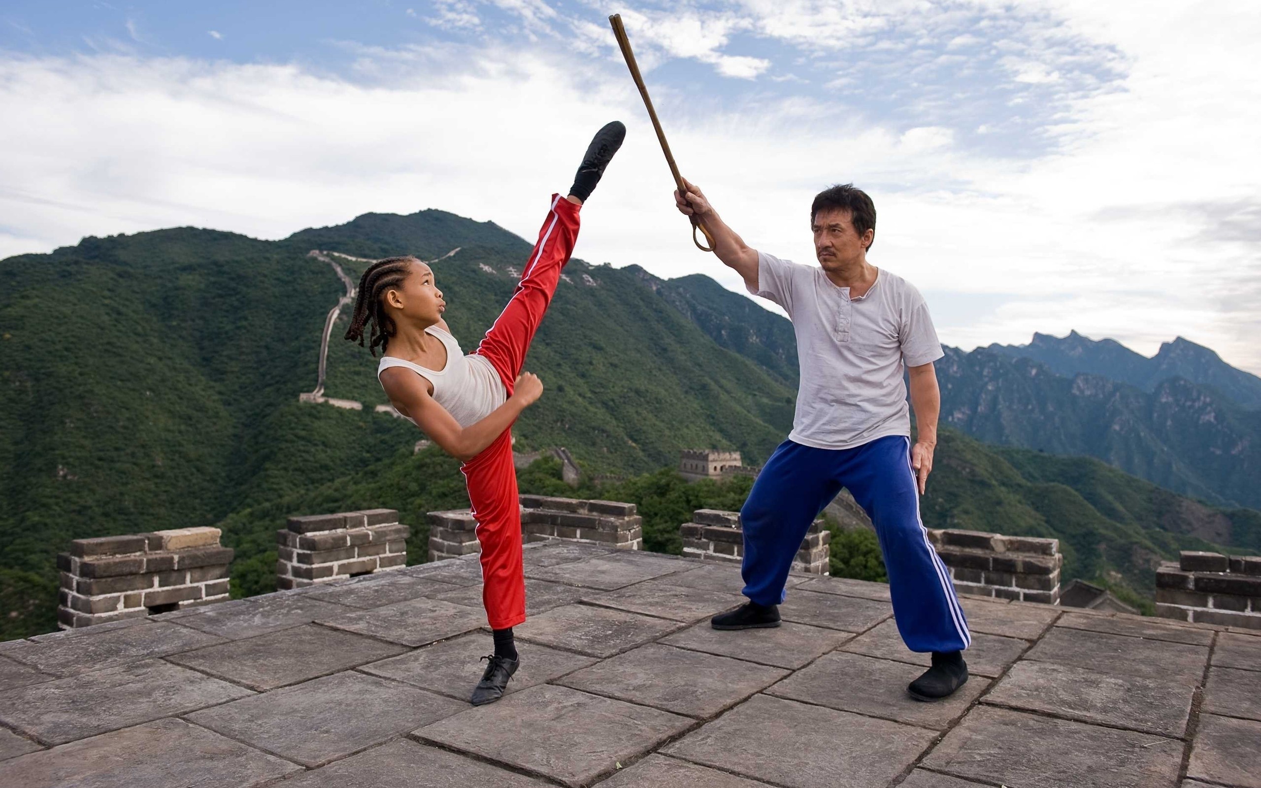 2560x1600 Movies celebrity jackie chan jaden smith the karate kid wallpaper