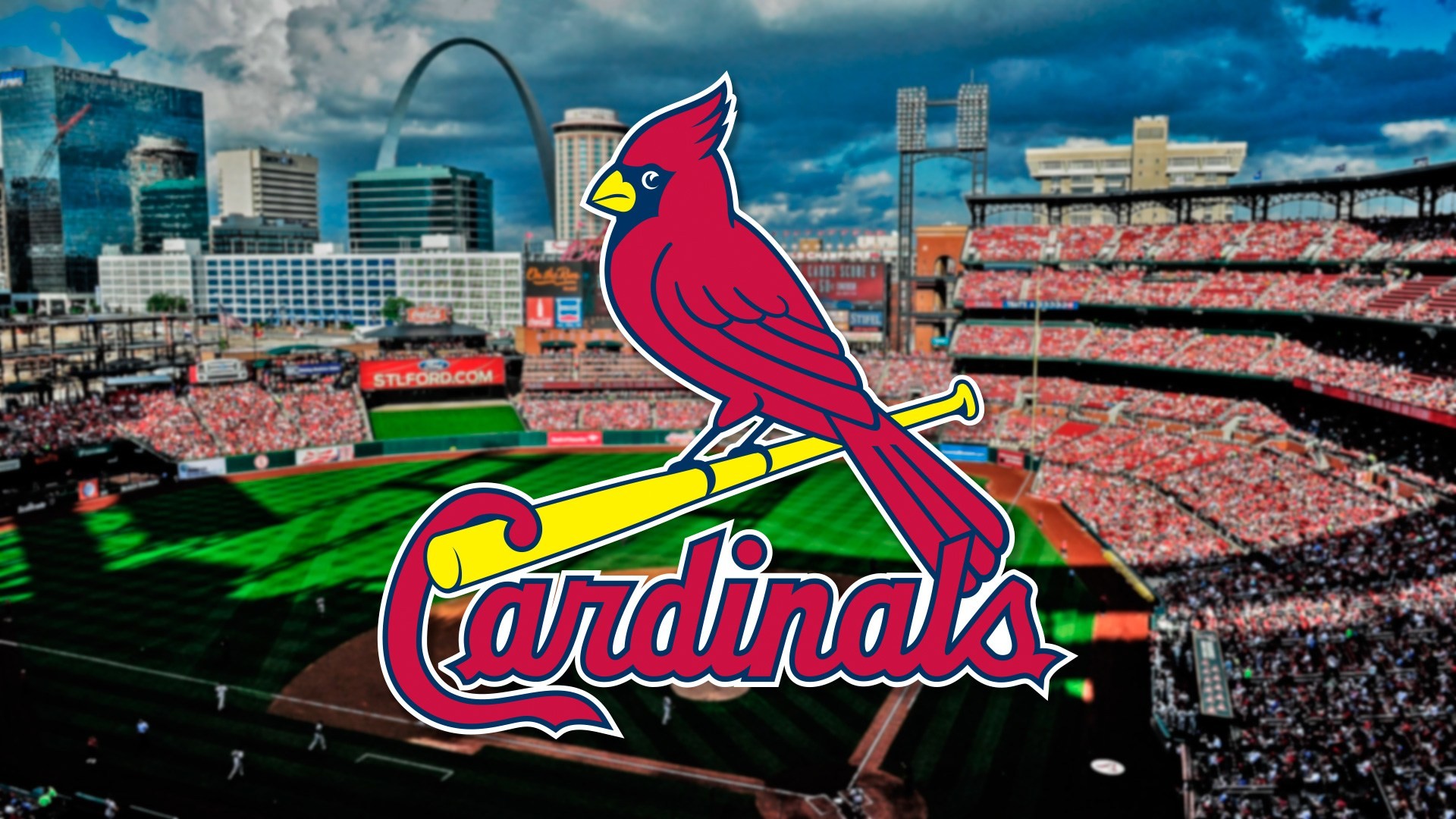 1920x1080 St Louis Cardinals Background Wallpaper Hd