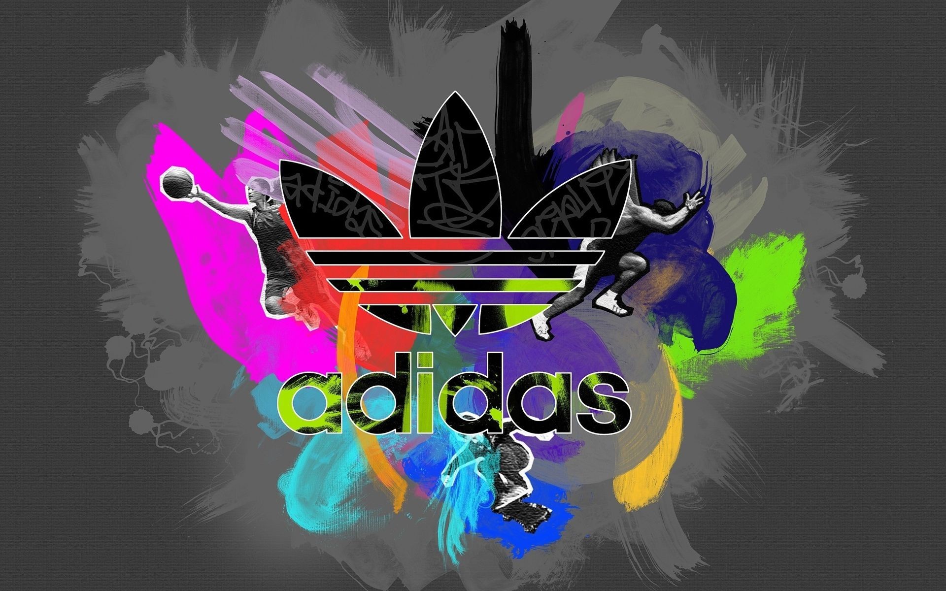 1920x1200 Colorful Adidas Logo wallpapers and images - wallpapers, pictures .