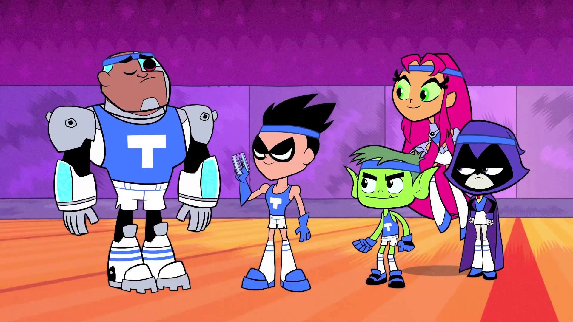 1920x1080 TV Show - Teen Titans Go! Cyborg (DC Comics) Robin (Batman)