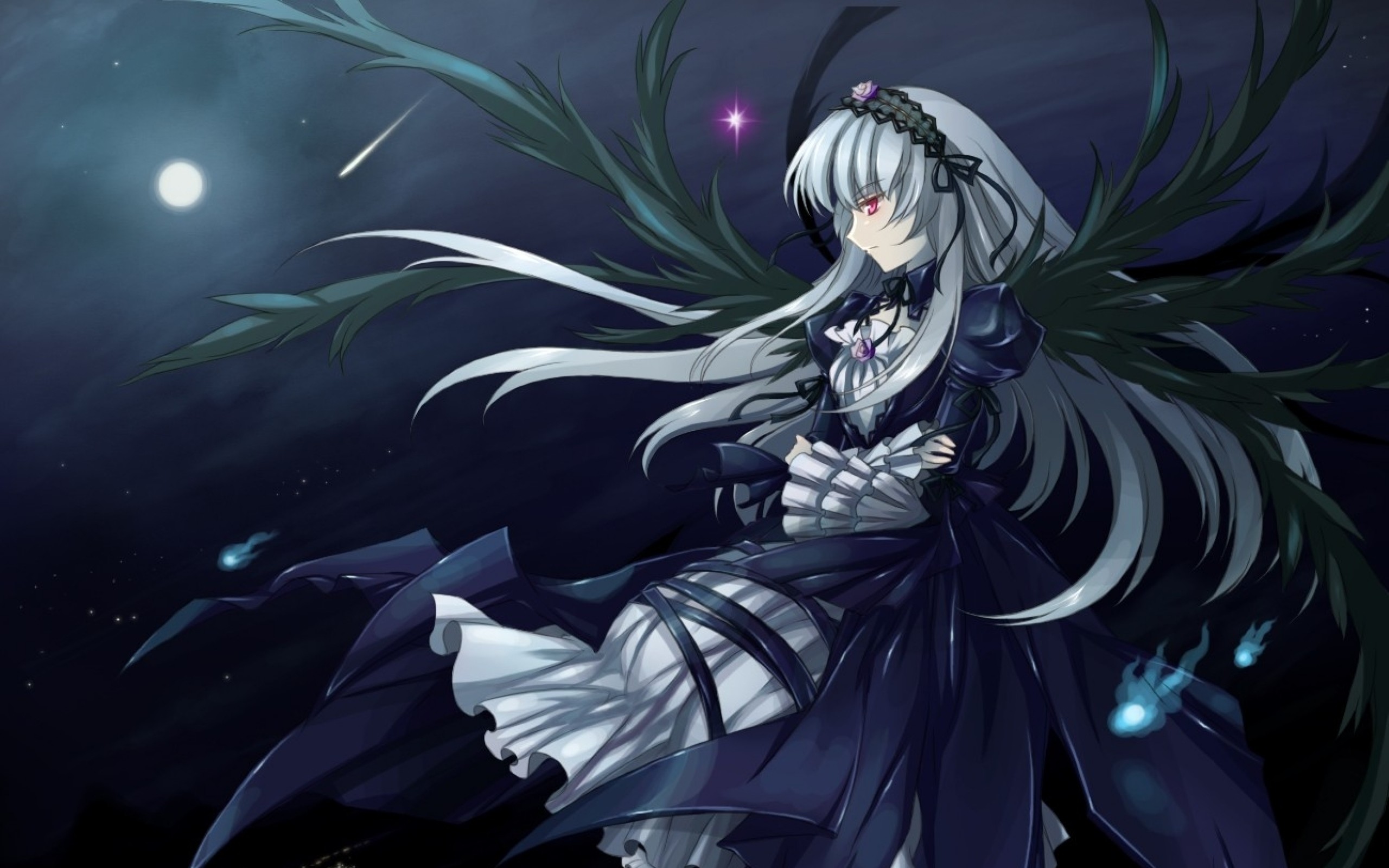 2560x1600 Photo Collection Anime Gothic Angel Wallpaper ...
