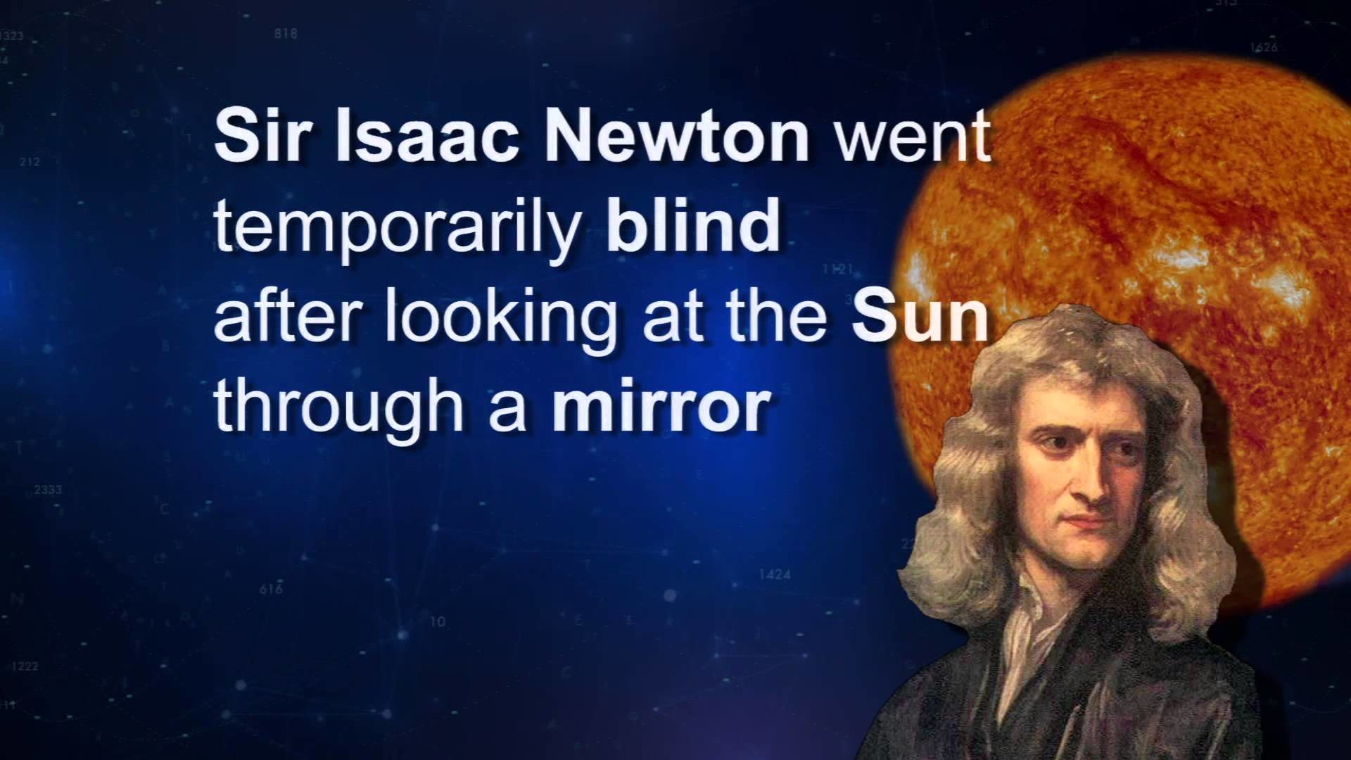 1920x1080 Matter of Fact: Sir Isaac Newton