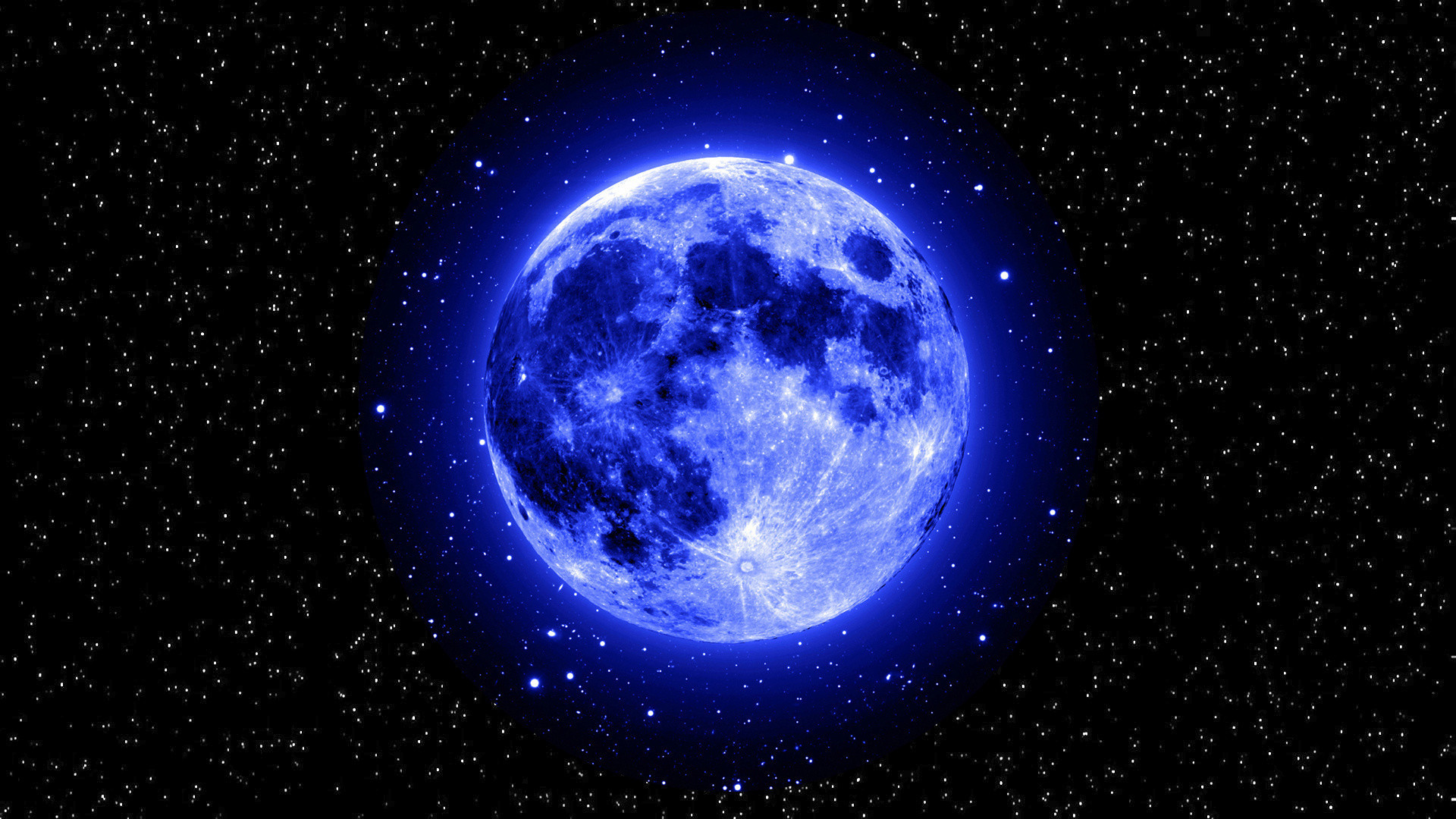 1920x1080 Blue moon so nice