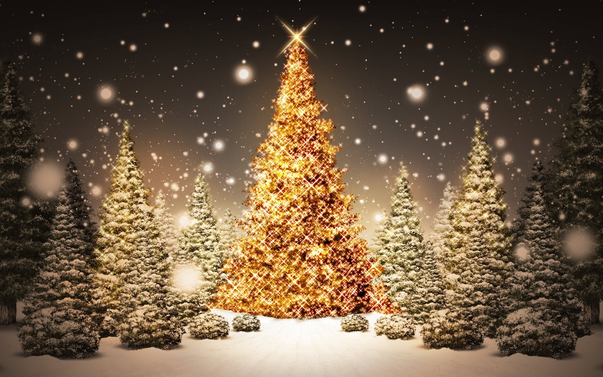 1920x1200 Wallpapers | Free 3d Christmas Tree Backgrounds | Desktop Wallpapers .