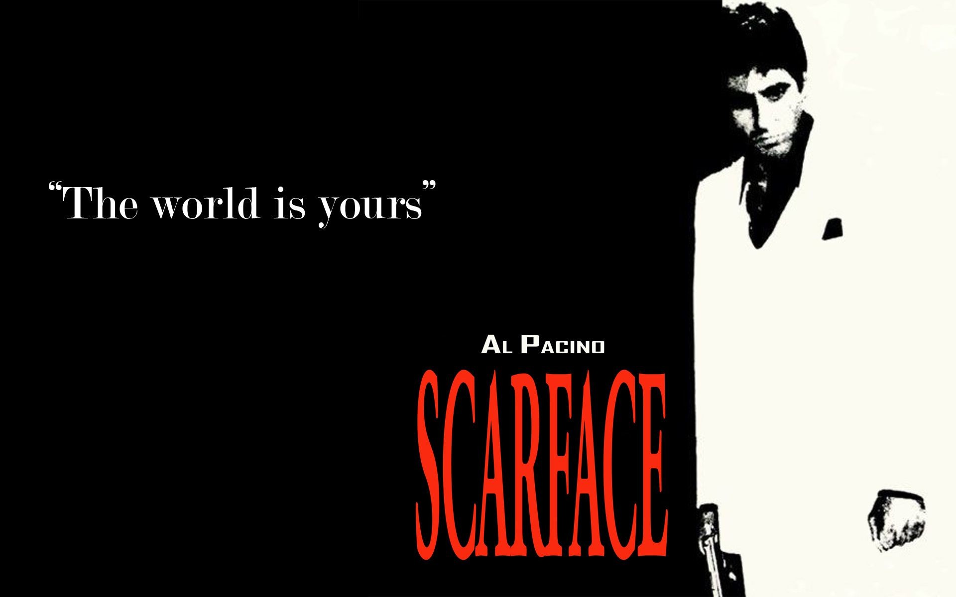 1920x1200 DA58: Scarface The World Is Yours Wallpapers, Scarface The World Is ..