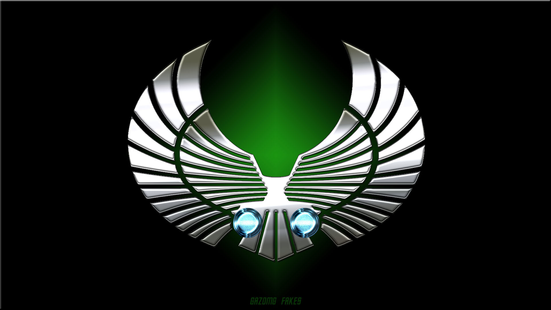 1920x1080 ... Star Trek Romulan Logo by gazomg