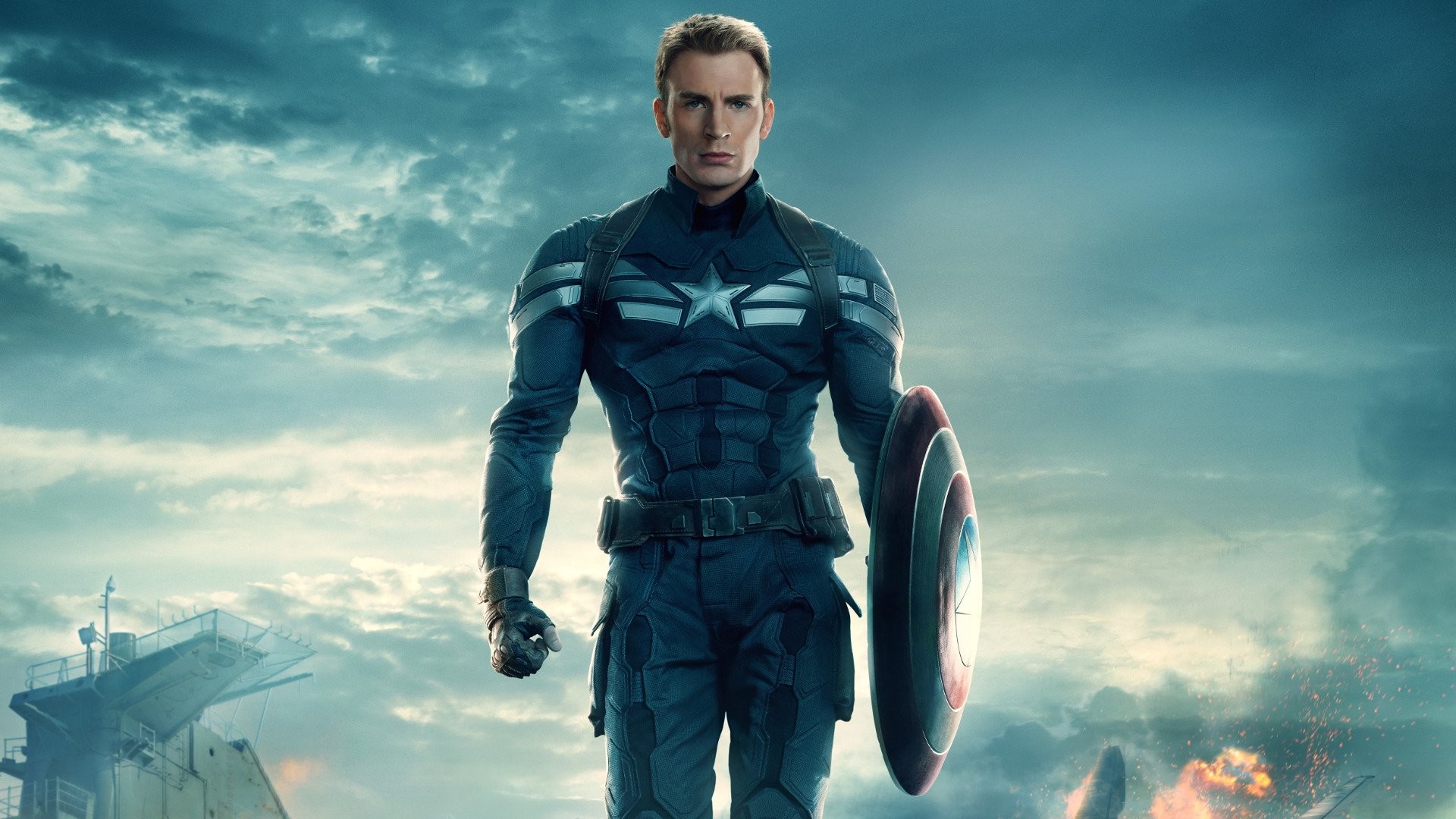 1920x1080 Movie - Captain America: The Winter Soldier Captain America Chris Evans  Wallpaper