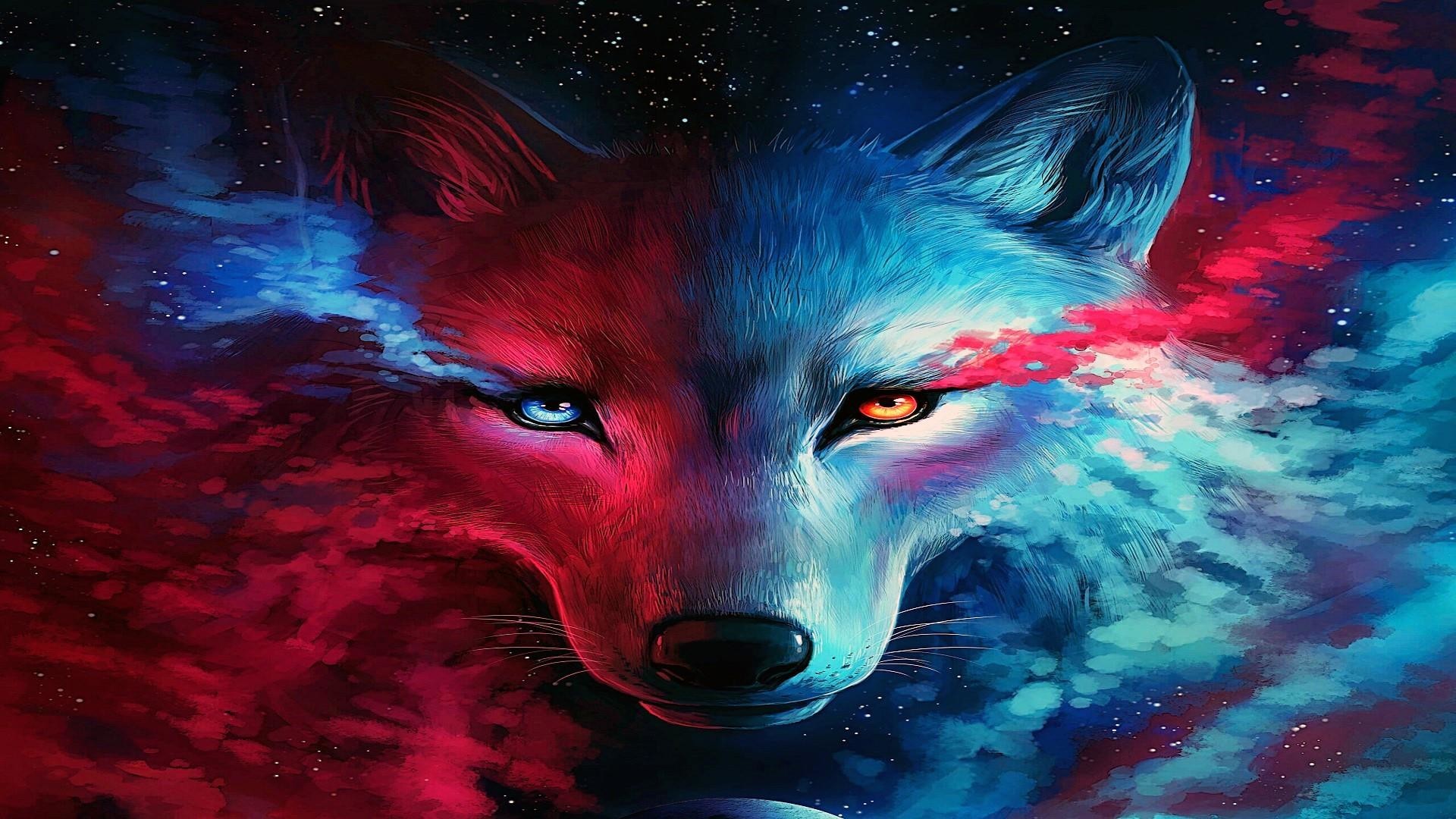 1920x1080  Galaxy Wolf Wallpaper | Wallpaper Studio 10 | Tens of thousands  HD and UltraHD wallpapers for Android, Windows and Xbox