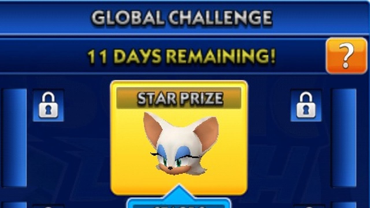 1920x1080 Sonic Dash - Rouge the Bat Global Challenge Now Live!