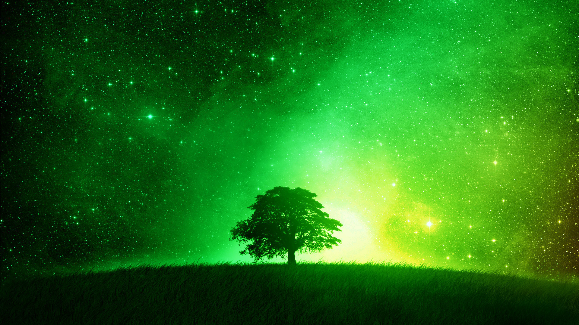 1920x1080   Animated falling neon green stars on black background.  Motion Background - VideoBlocks