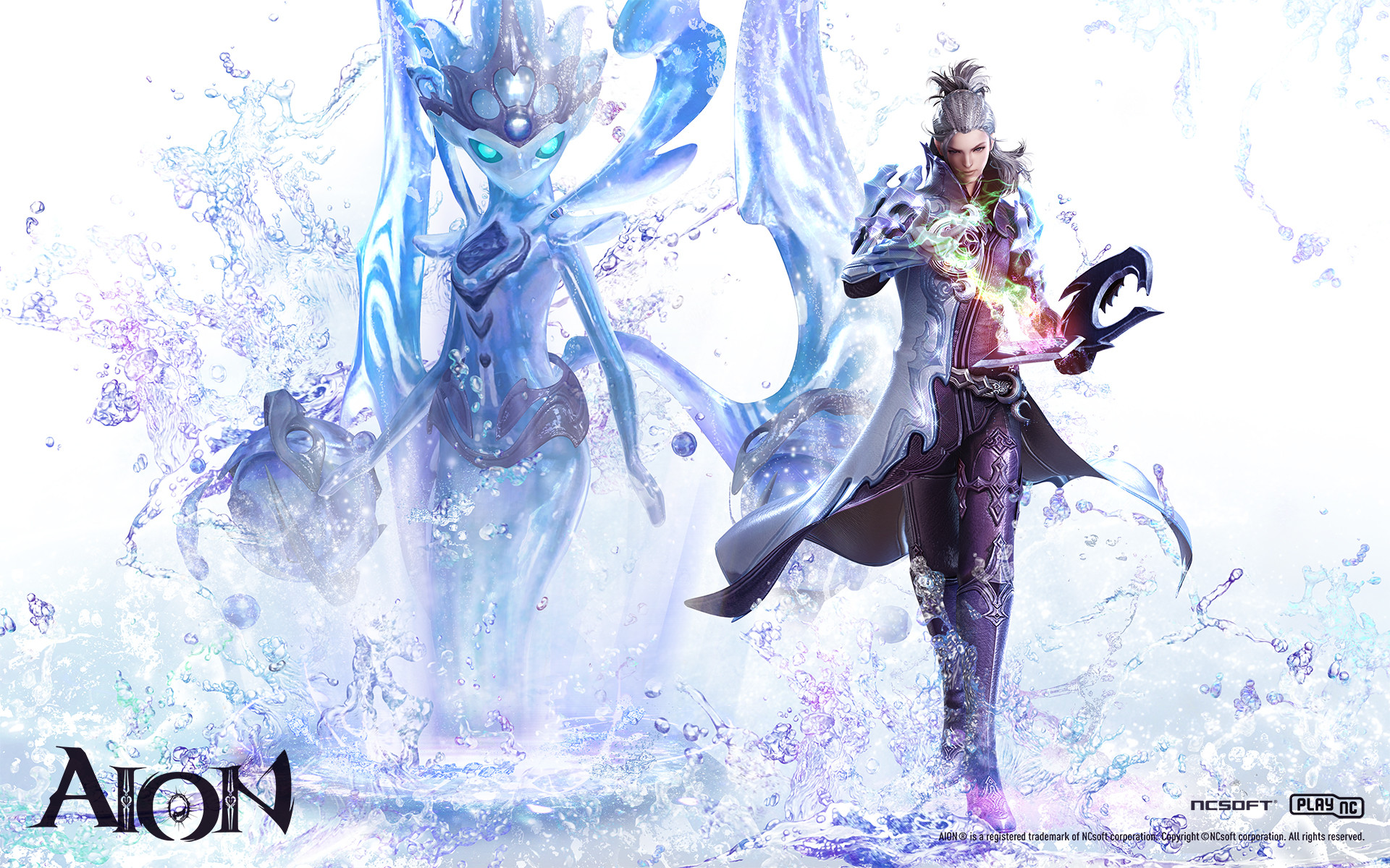 1920x1200 Aion Wallpaper 017 - Asmodian Cleric | Ethereal Games ...