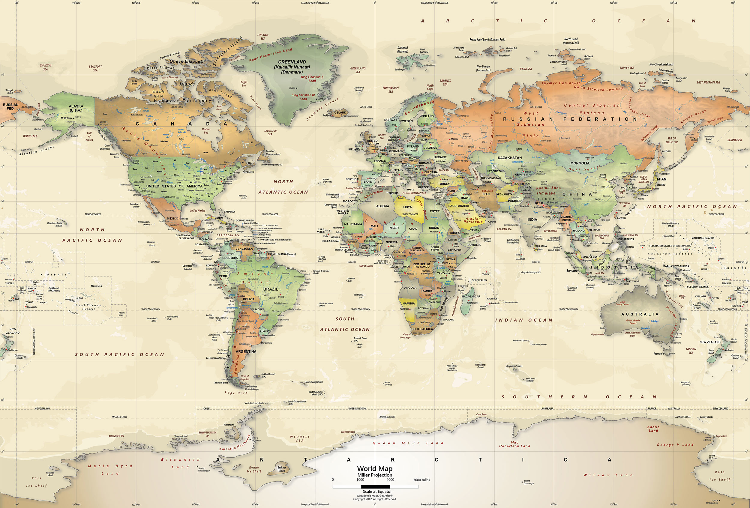 2500x1694 Desktop Fun World Maps Wallpaper Collection Series 1 [Bonus Edition] - HD  Wallpapers