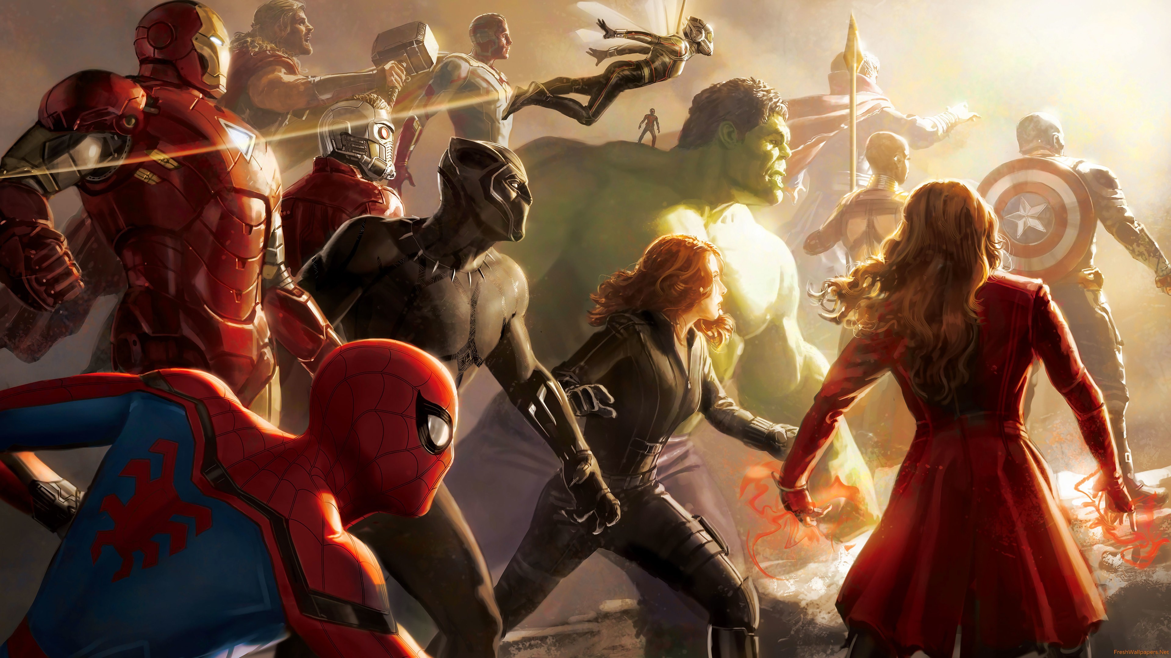 3840x2160 Avengers Infinity War Artwork 4k wallpaper