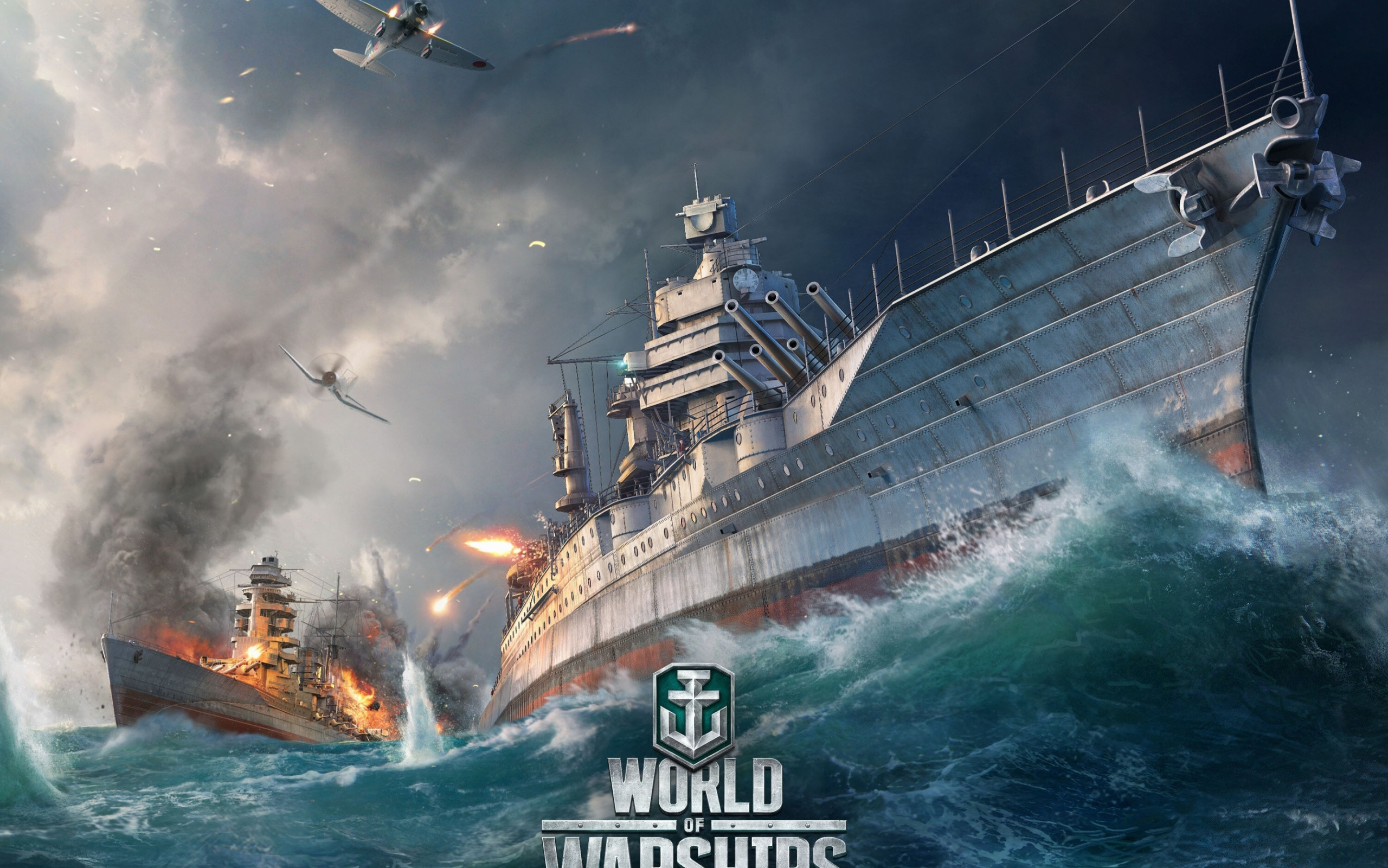 2560x1600 Wargaming, Warship, Battleship, World of Warships, Ship Wallpaper in   Resolution