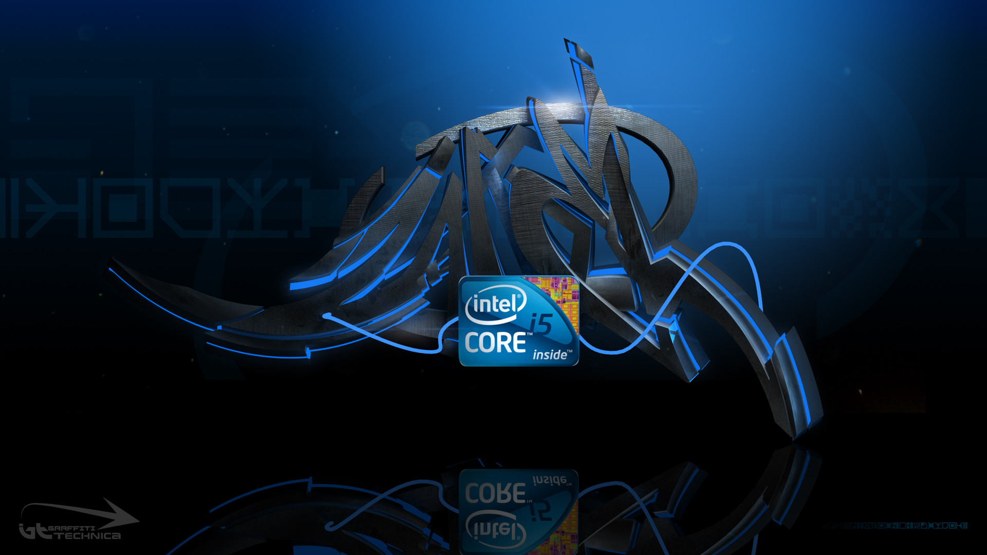1920x1080 Intel core i5 graffiti Intel core i5 graffiti wallpaper HD 