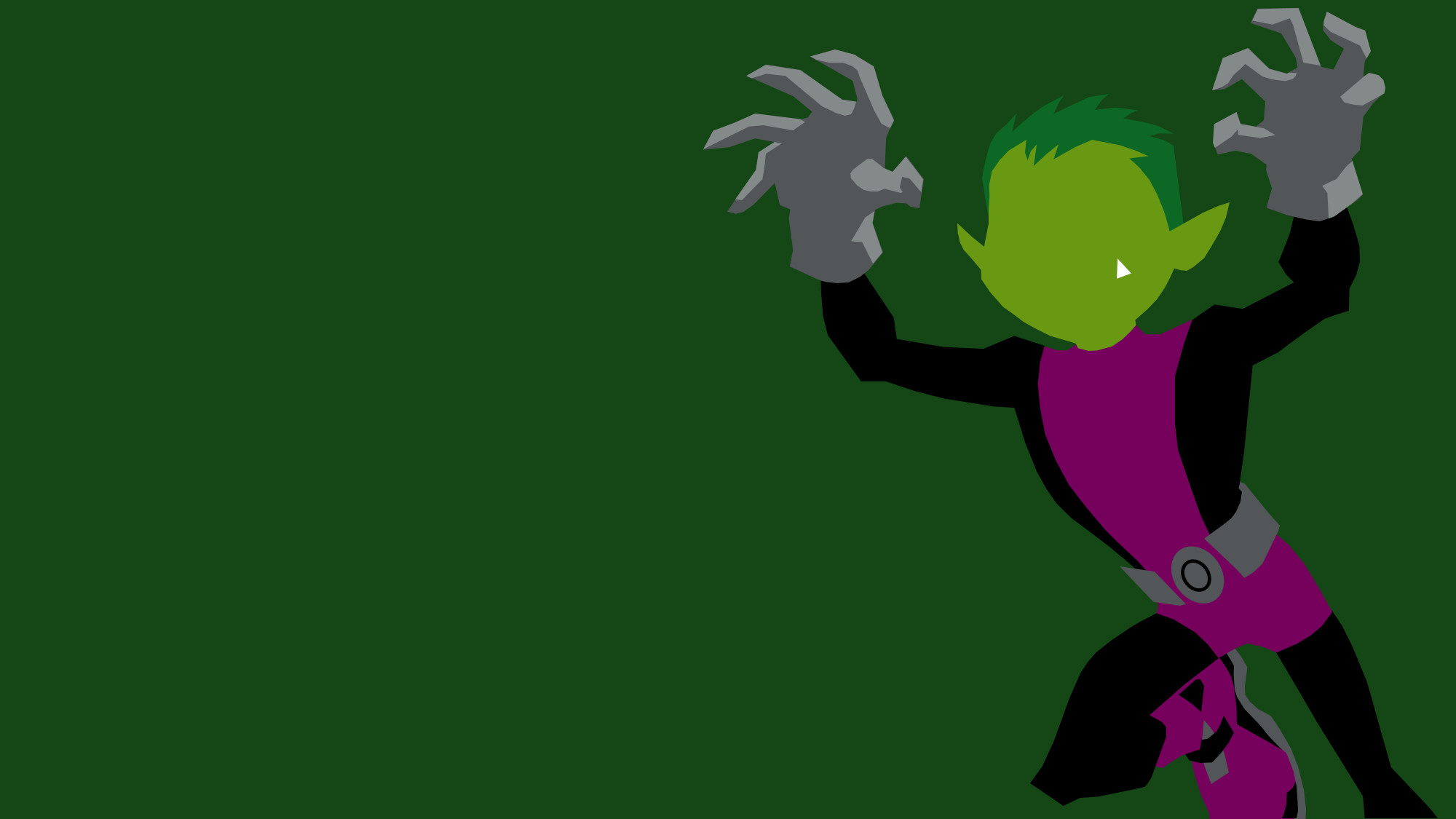 2000x1125 ... Beast Boy from Teen Titans by Reverendtundra