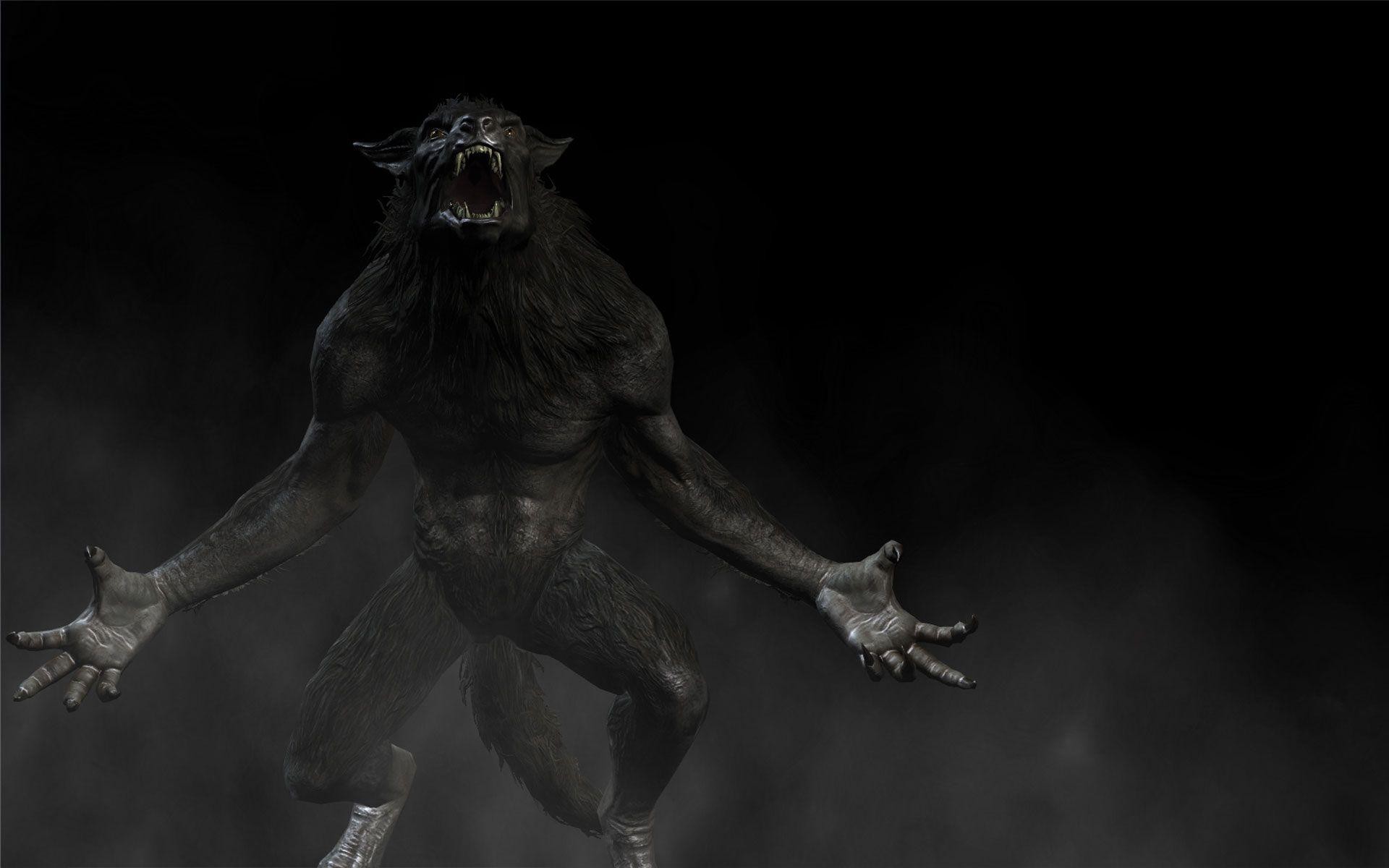 1920x1200 New Full Skyrim Werewolf From Wallpaper, HQ Backgrounds | HD .