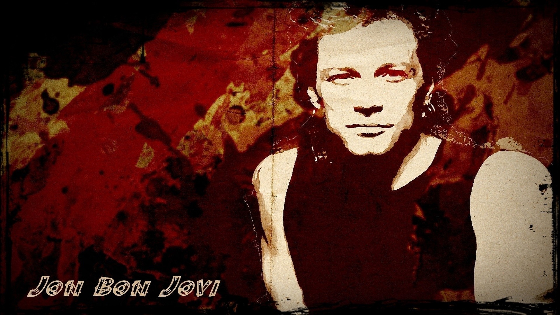 1920x1080 Jon Bon Jovi, Singer, Jon Bon Jovi Art