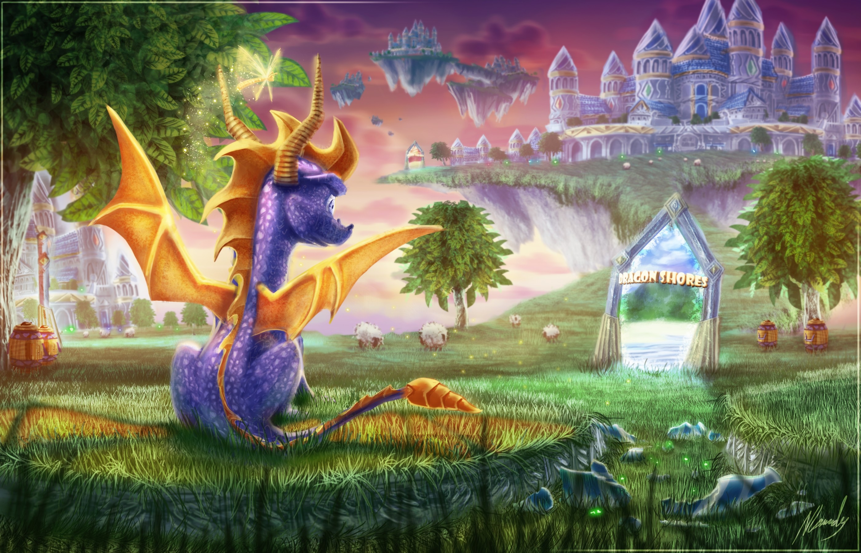 2800x1800 10 Latest Spyro The Dragon Background FULL HD 1080p For PC Desktop