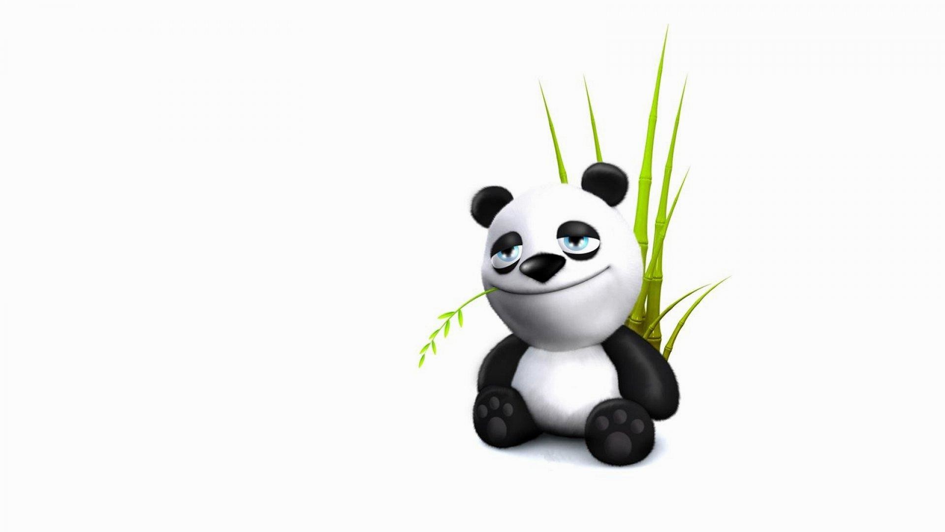 1920x1080 wallpaper.wiki-Funny-3D-Cartoon-Panda-Background-PIC-