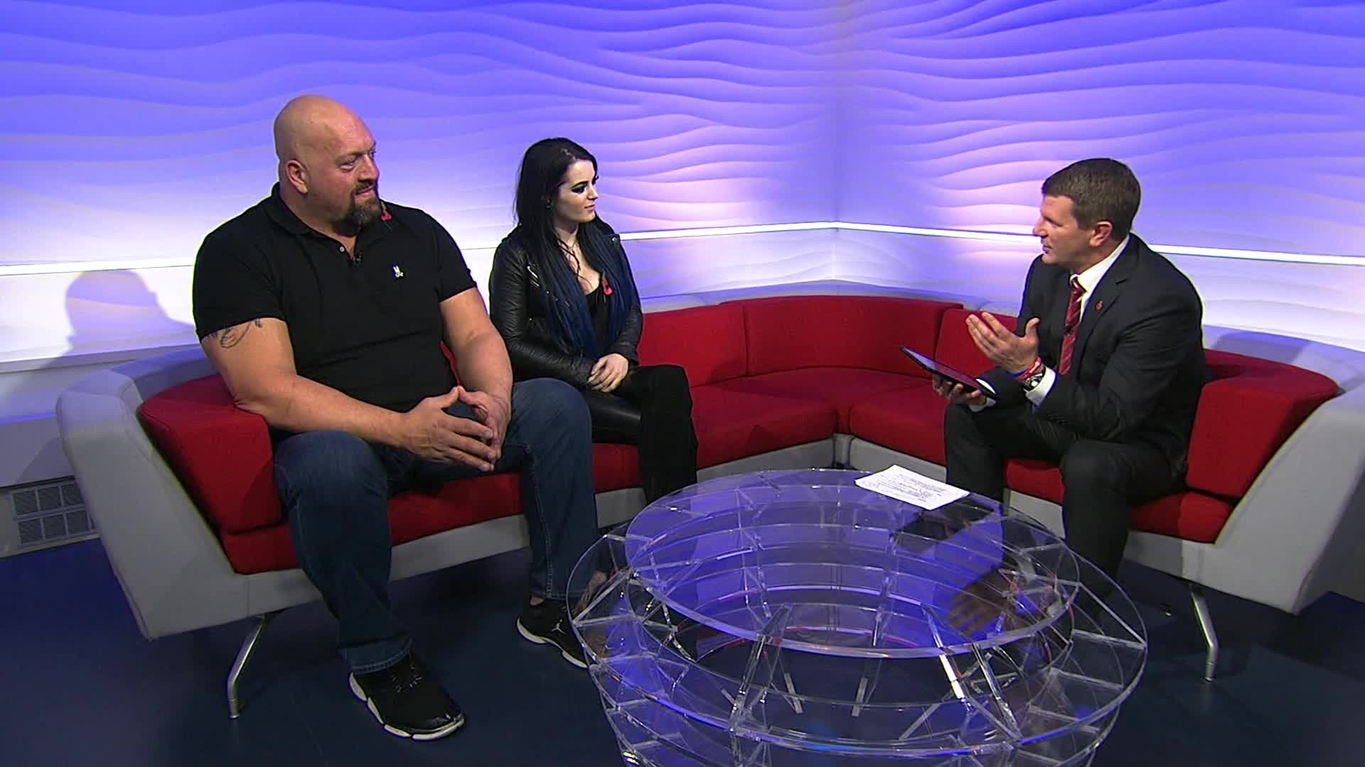 1920x1080 WWE stars Big Show and Paige joined us on Sky Sports News HQ