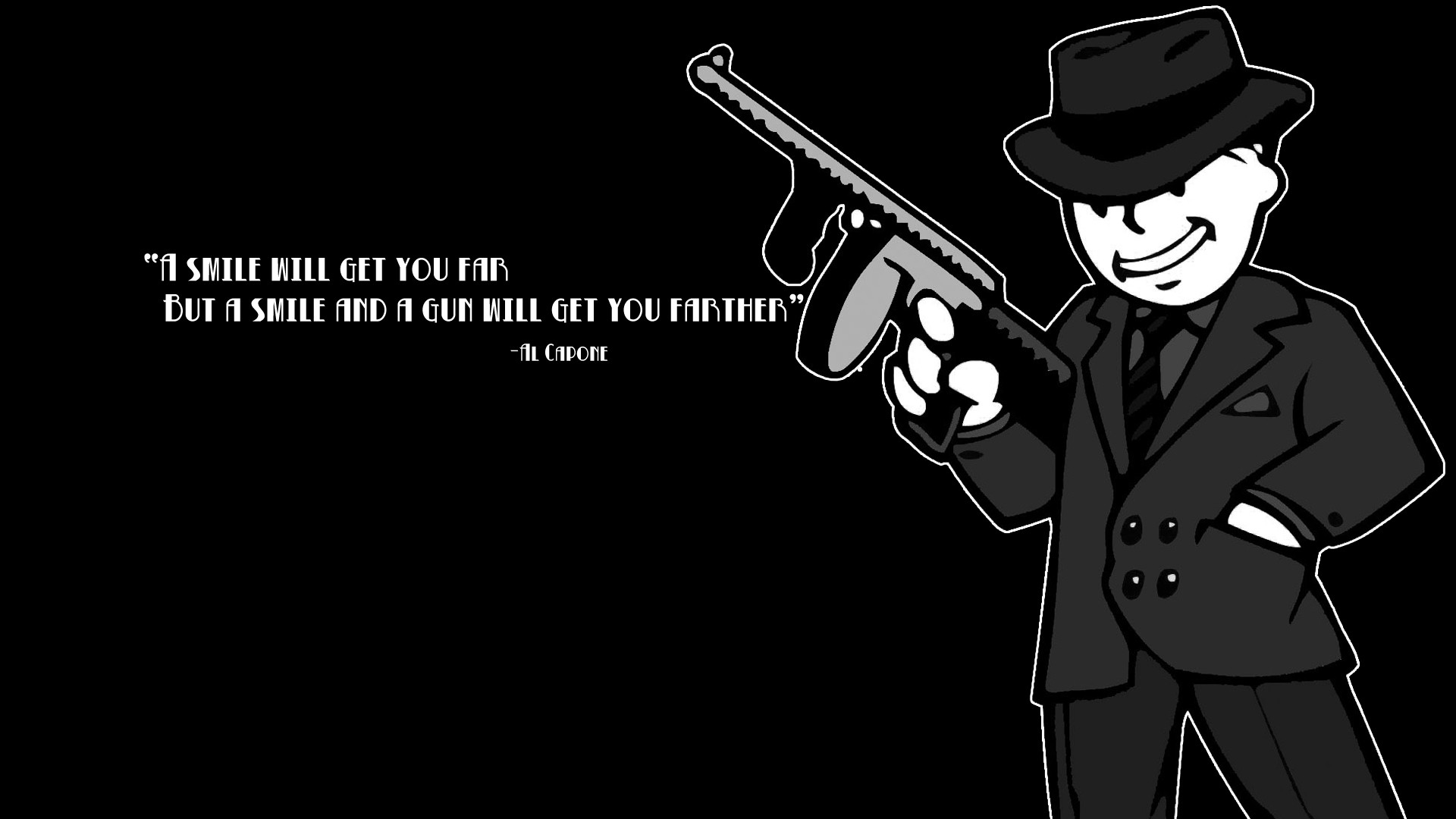 1920x1080 Fallout Quotes Wallpaper  Fallout, Quotes, Al, Capone