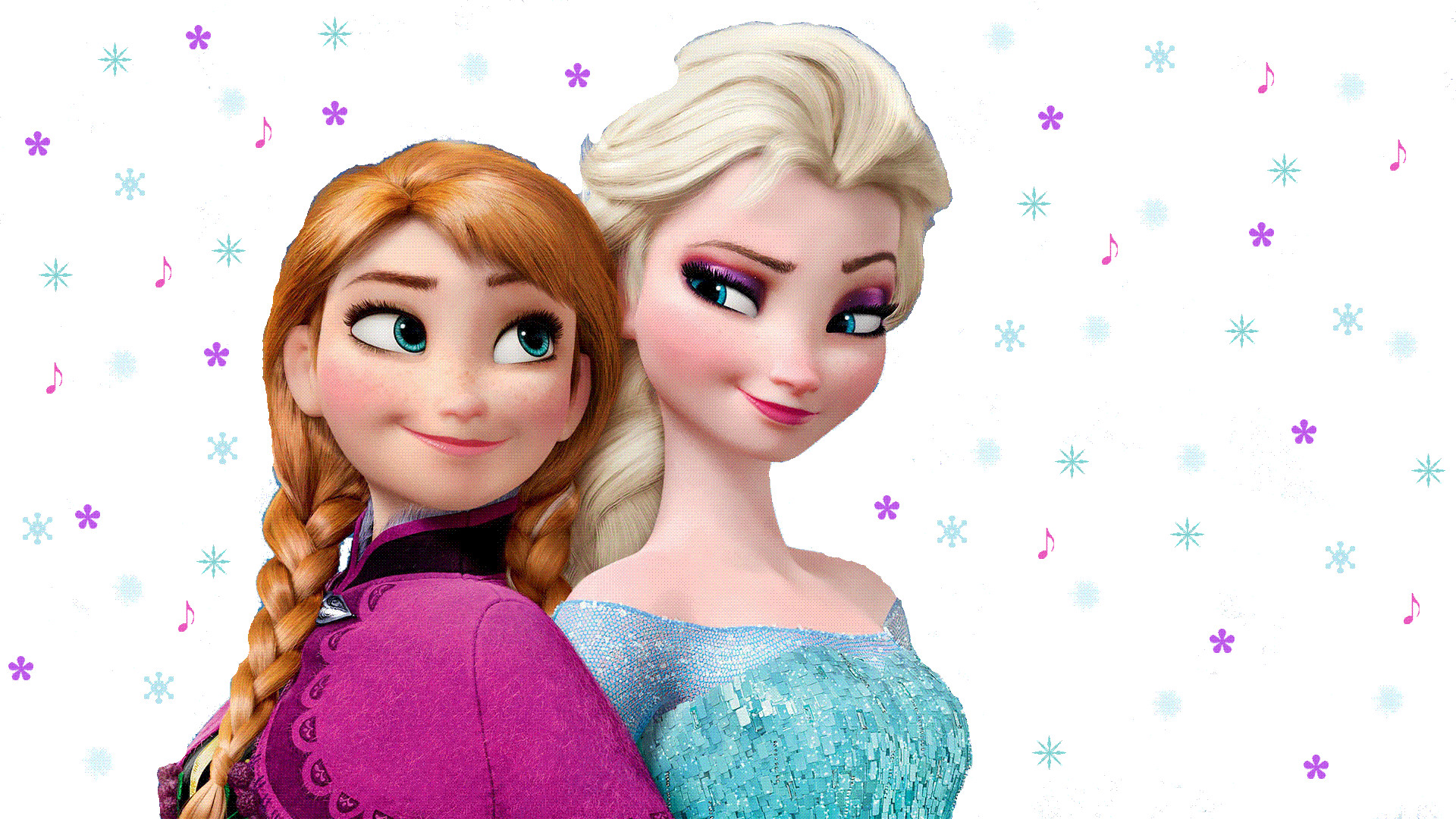 1920x1080 Elsa And Anna Animated Wallpaper