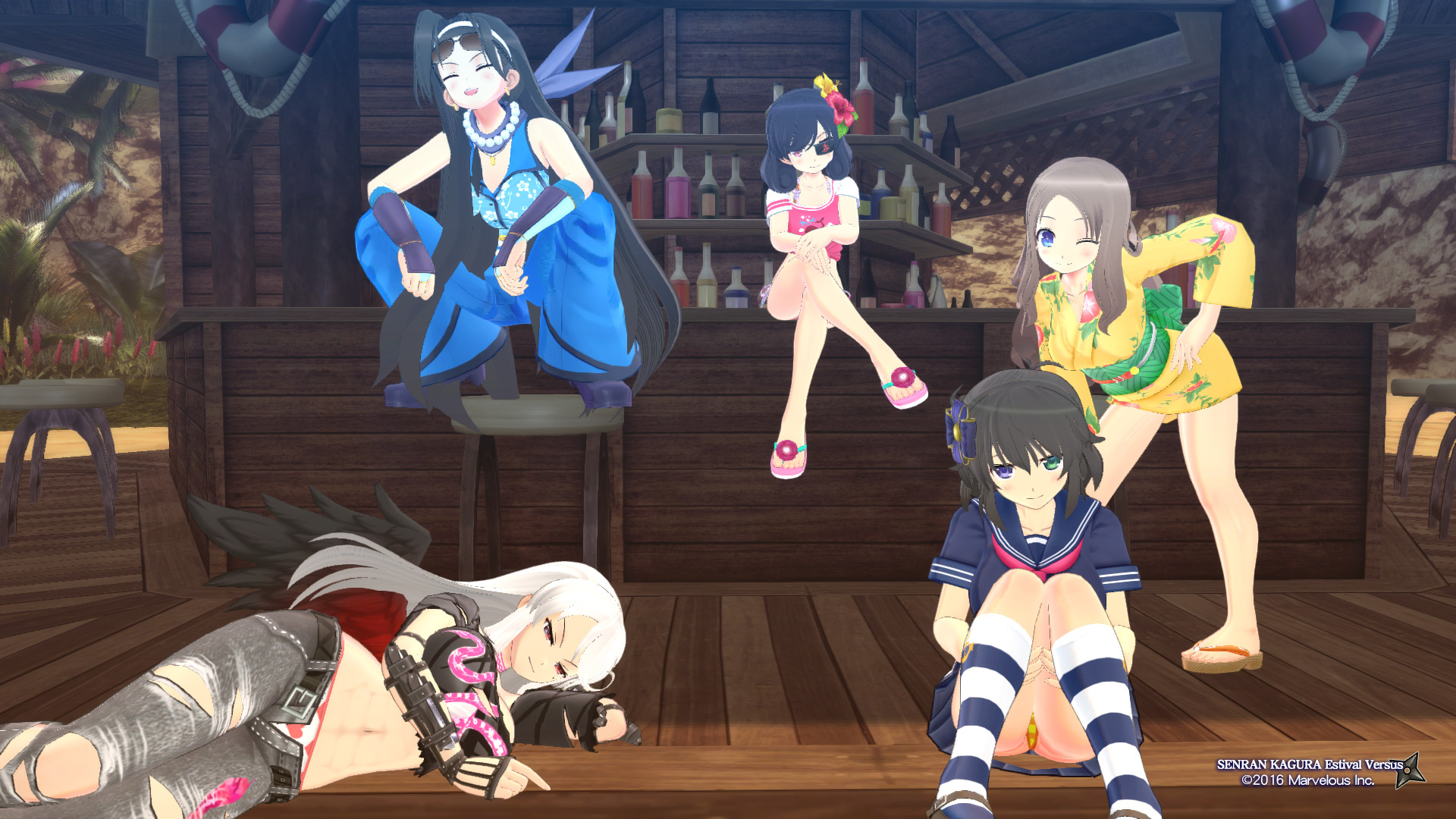 Senran kagura: estival versus miyabi для gta san andreas