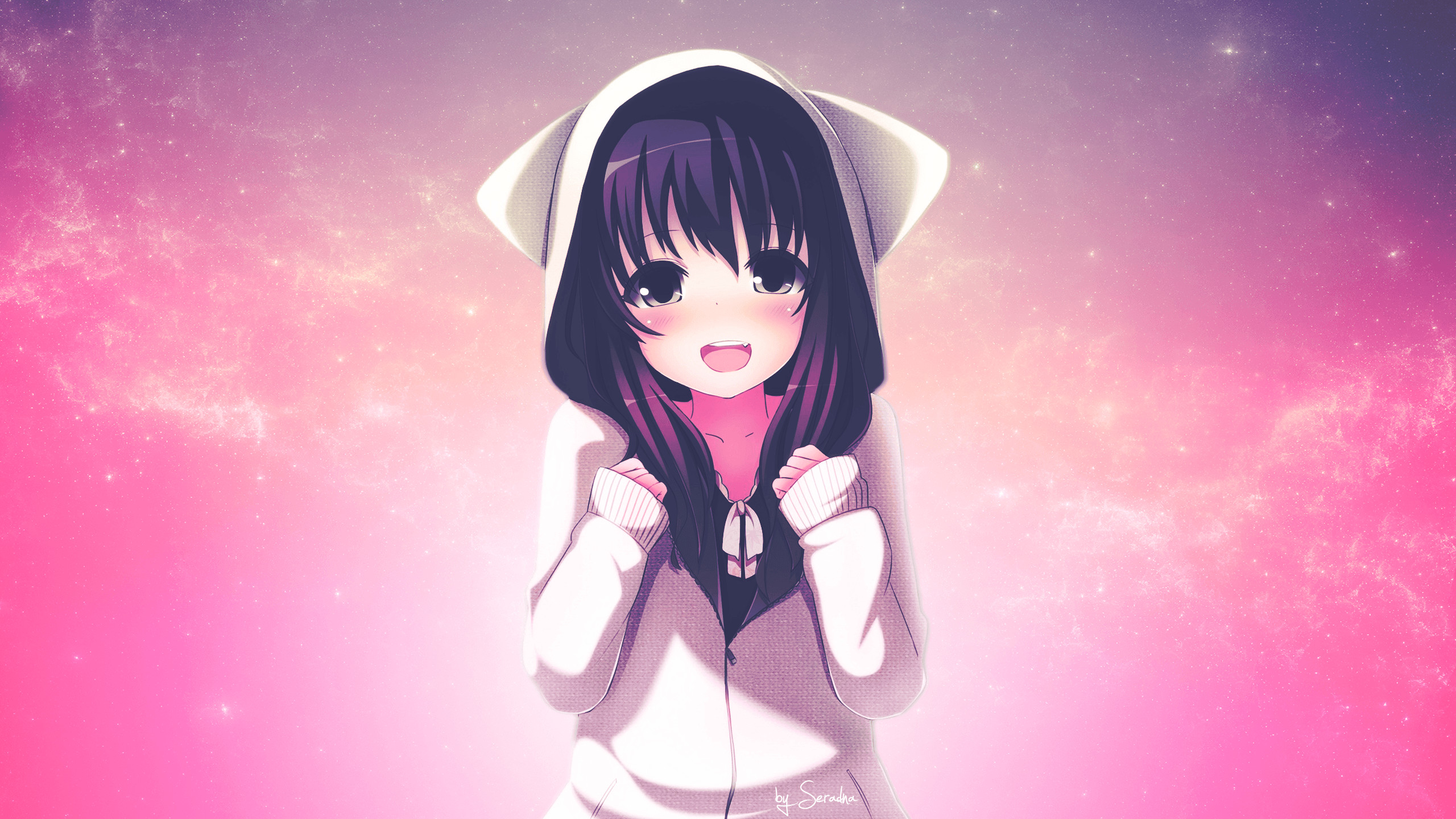2560x1440  Anime Cute Anime Girl wallpapers (Desktop, Phone, Tablet) -  Awesome .