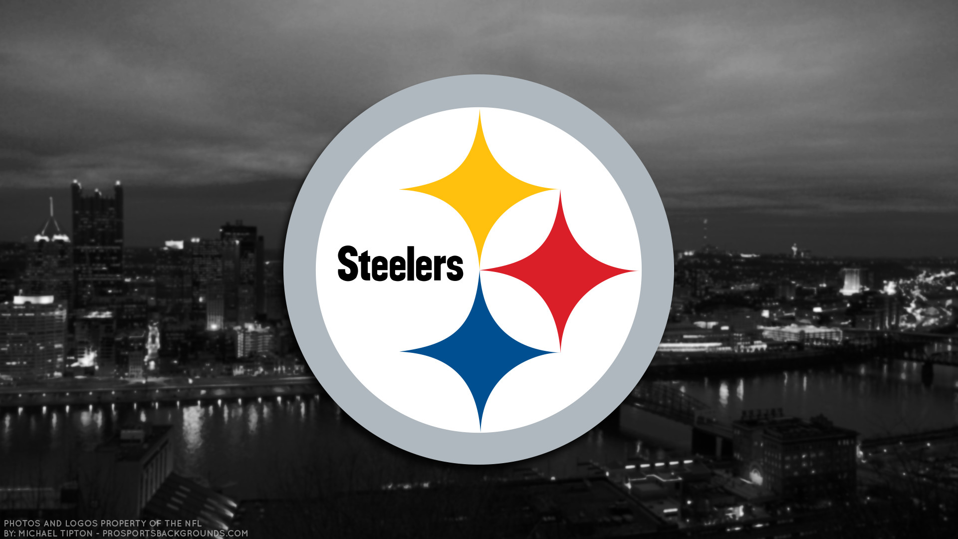 1920x1080 ... Pittsburgh Steelers 2017 football logo wallpaper pc desktop computer ...
