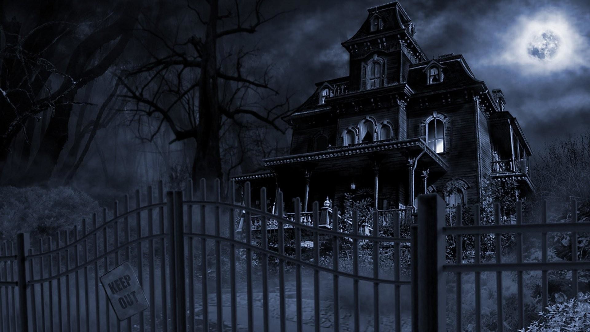 1920x1080 Halloween-Haunted-House-Wallpapers