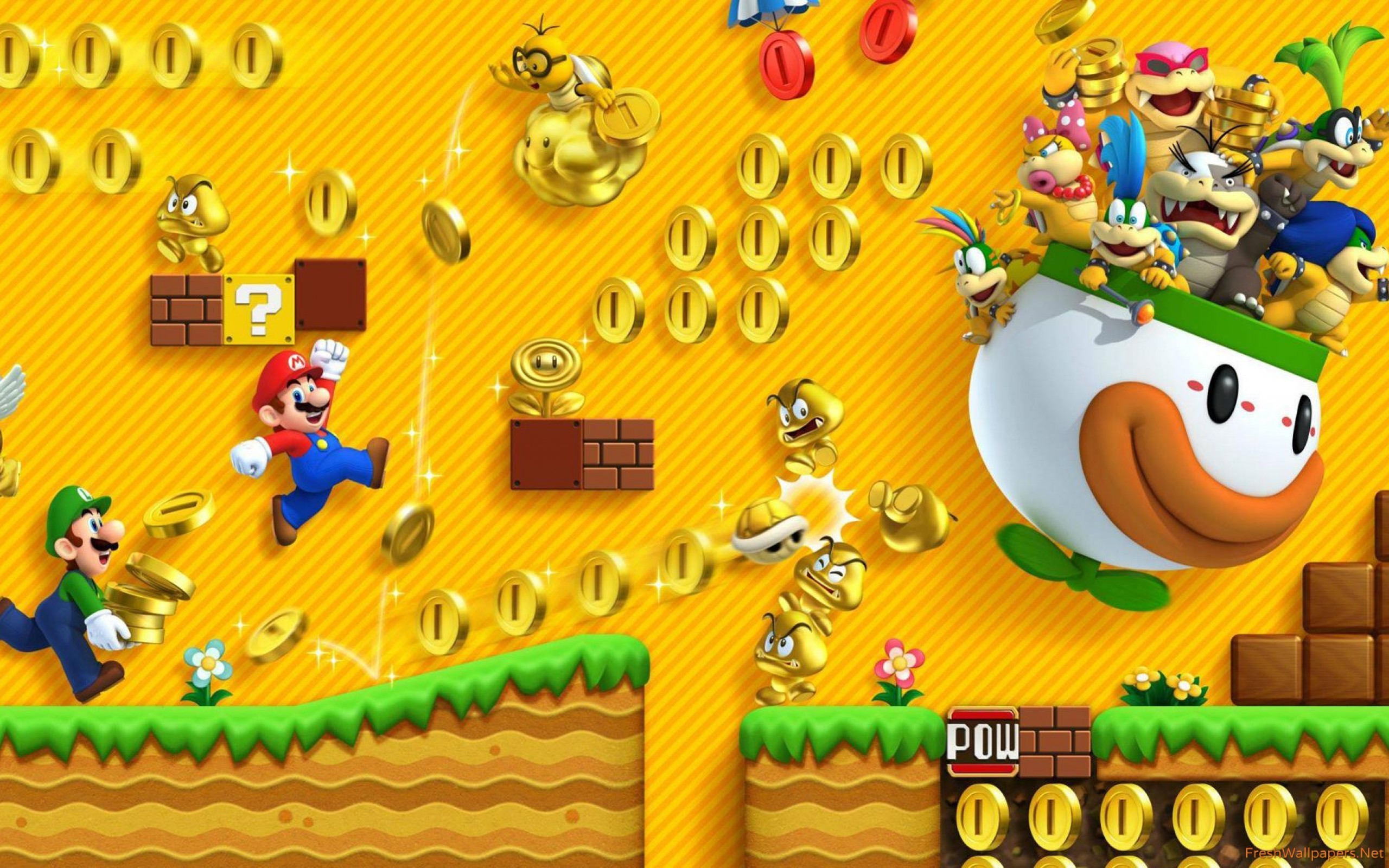 2560x1600 Super Mario Bros. 2 wallpaper