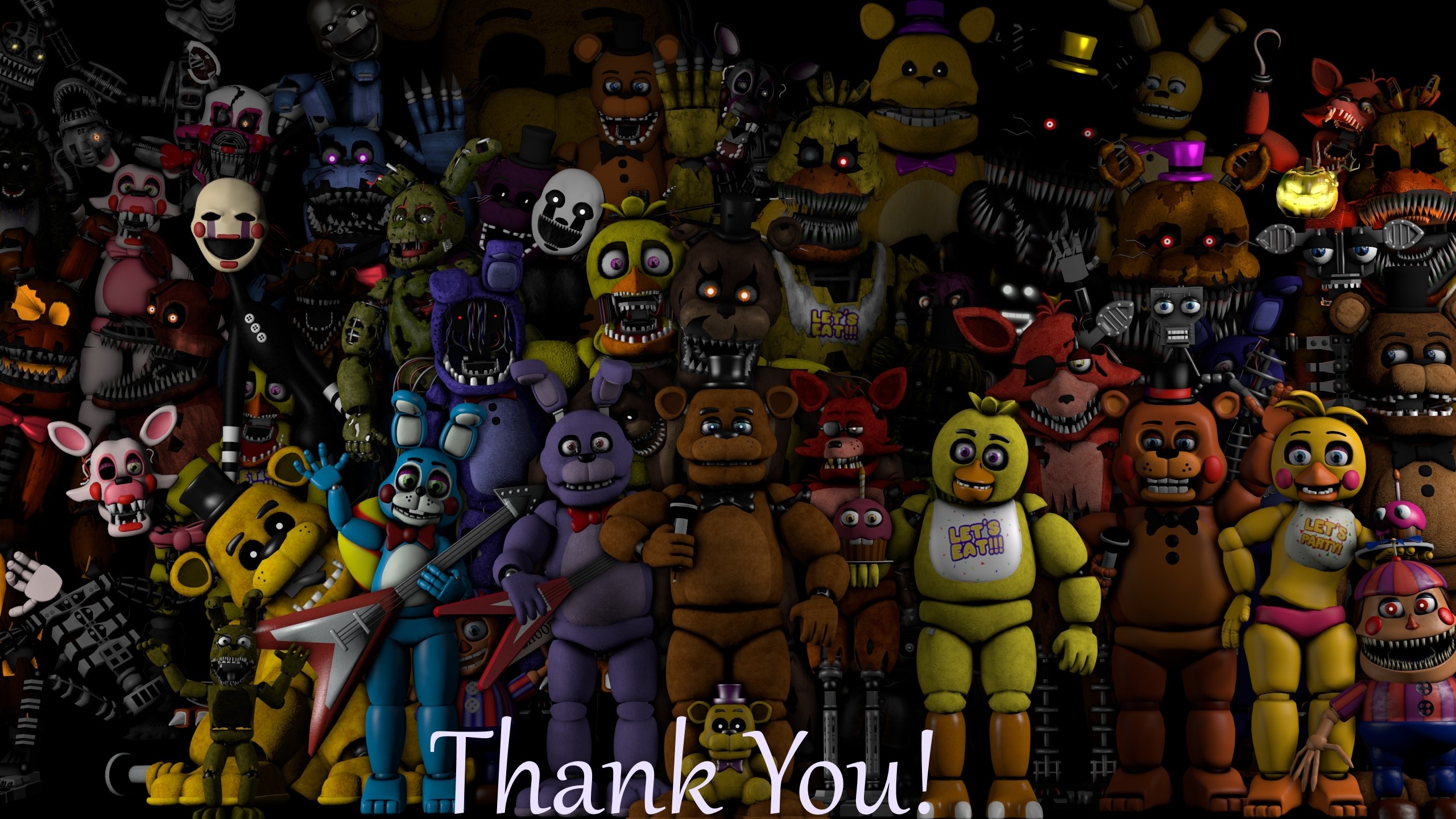 2560x1440 ... SpringTrapGames Thank You! remake of a remake by SpringTrapGames