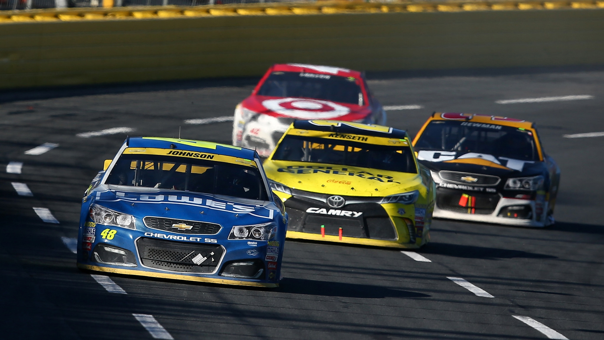 2048x1152 Jimmie Johnson advances to next round of Sprint Cup playoffs with win at  Concord - LA Times