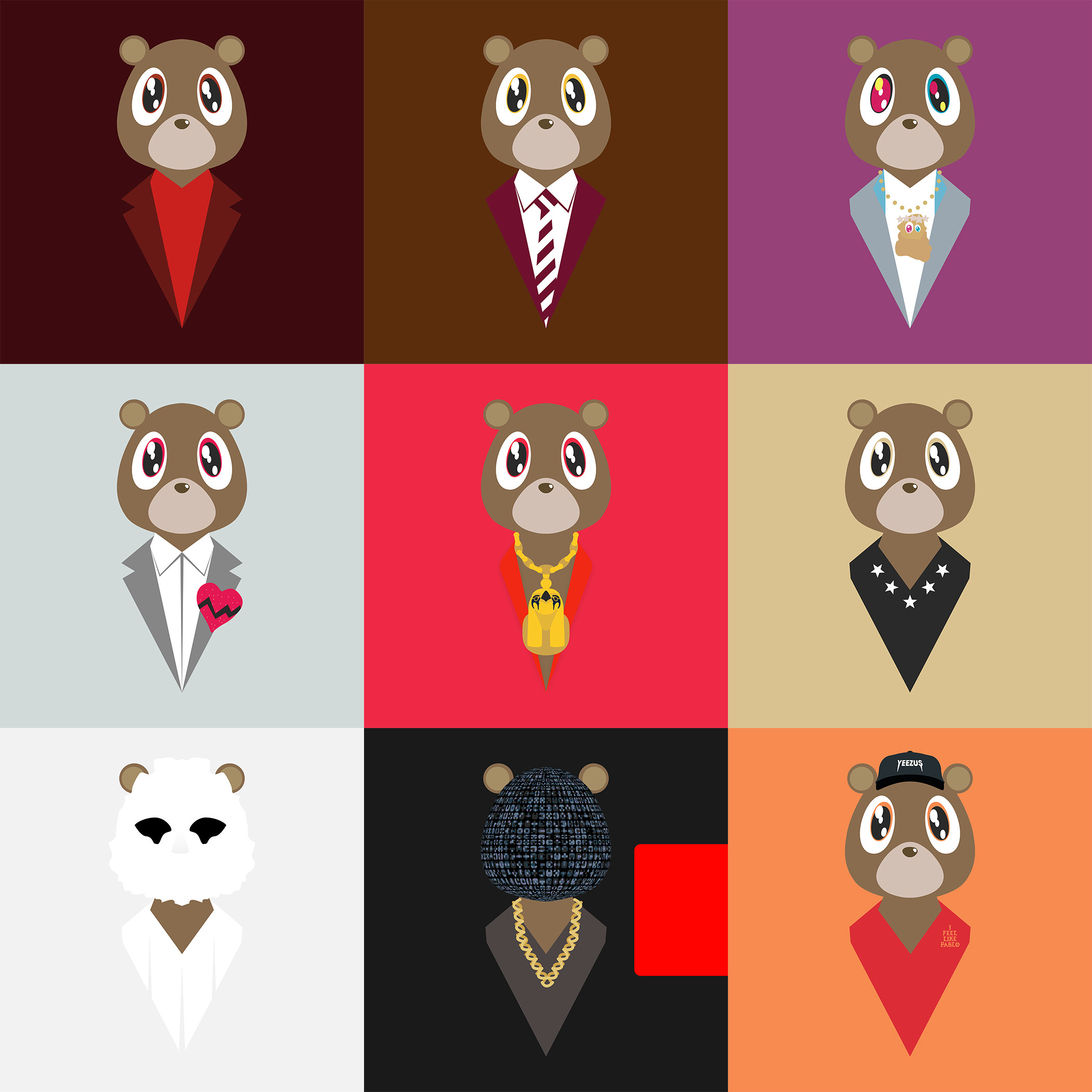 2100x2100 Degausser's Dropout Bears + Other (Finally Updated) Â« Kanye West Forum