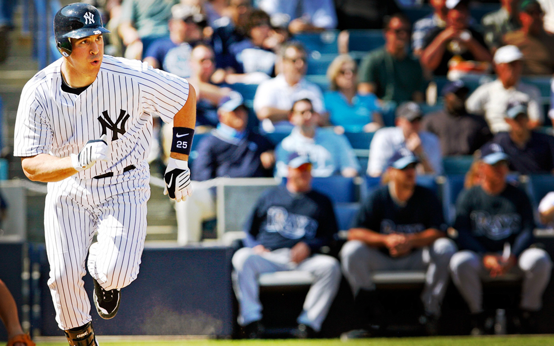 1920x1200 Mark Teixeira with the New York Yankees  wallpaper